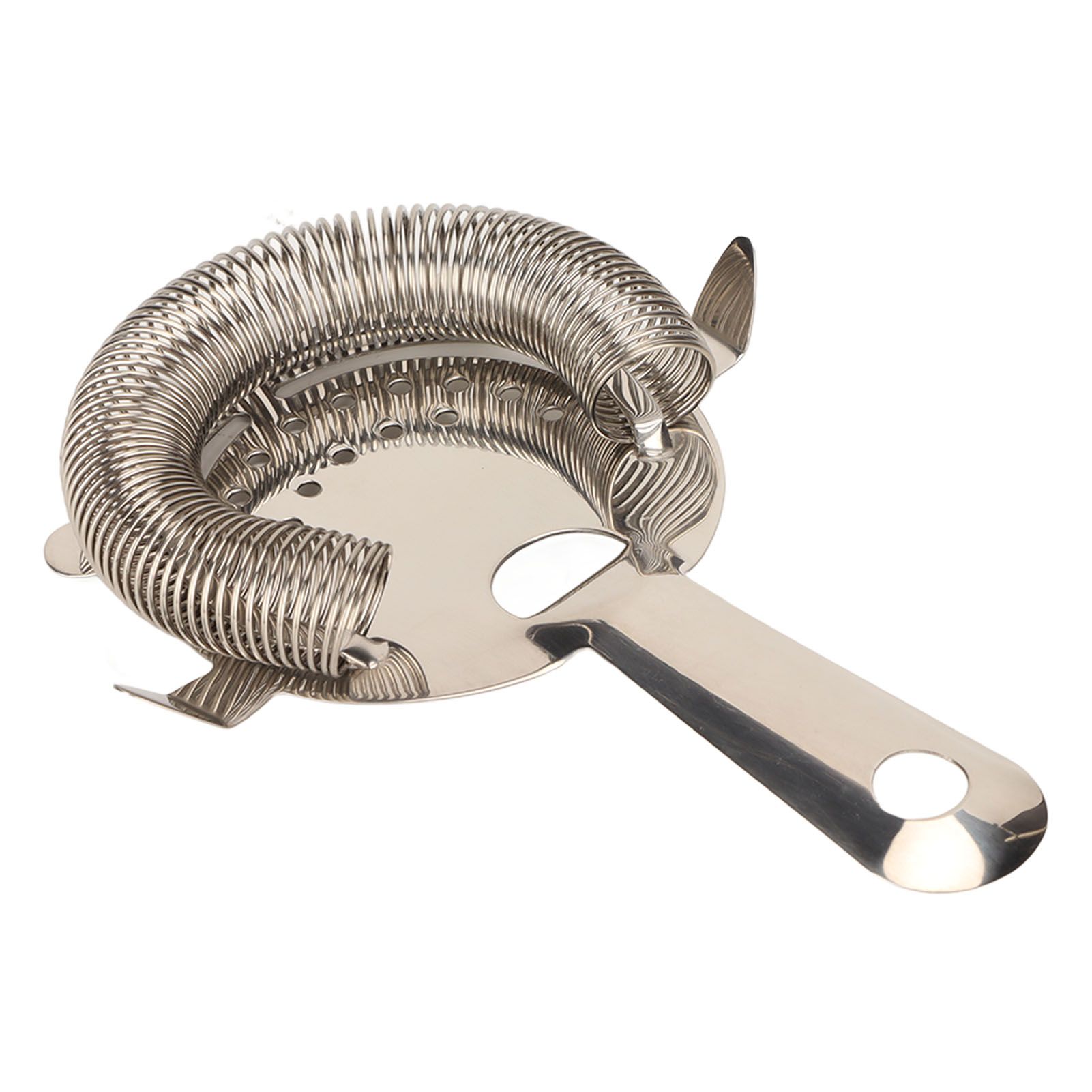 Stainless Steel Bar Strainer Multifunctional Cocktail Strainer Kitchen Household Wine Filter Colander - Image 4