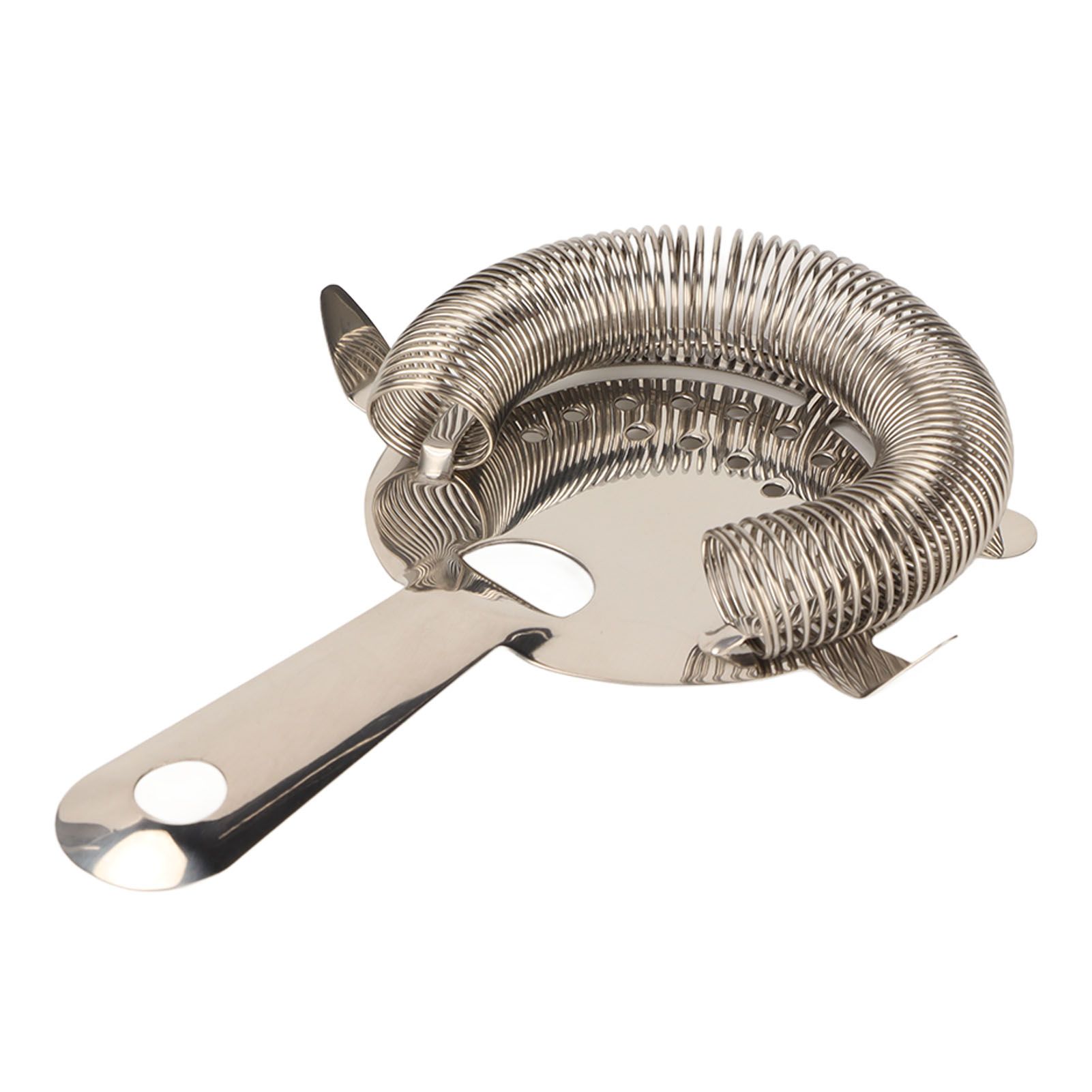 Stainless Steel Bar Strainer Multifunctional Cocktail Strainer Kitchen Household Wine Filter Colander - Image 6