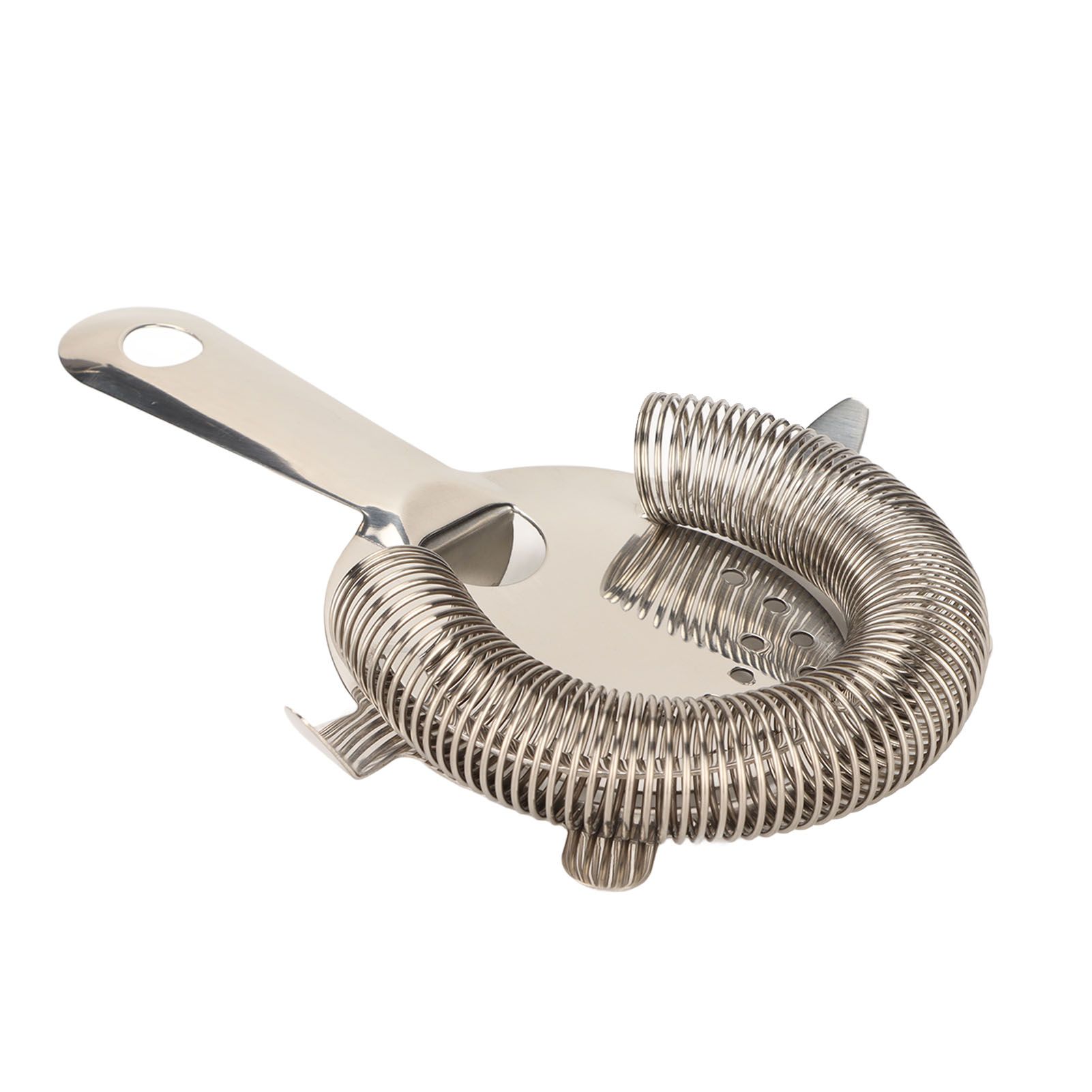 Stainless Steel Bar Strainer Multifunctional Cocktail Strainer Kitchen Household Wine Filter Colander - Image 8