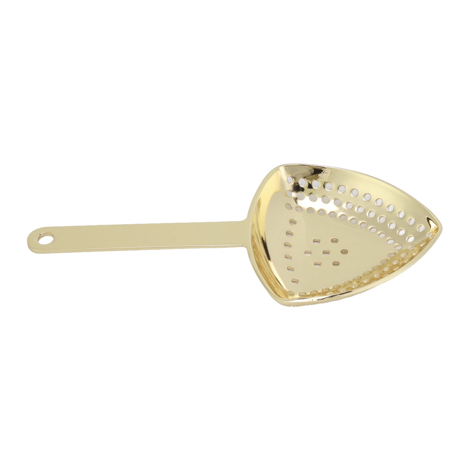 Triangular Cocktail Strainer No Breakage Anti Rust Fine Filtration Decorative Professional Ice Strainer for Bar Home Gold Plated - Image 2