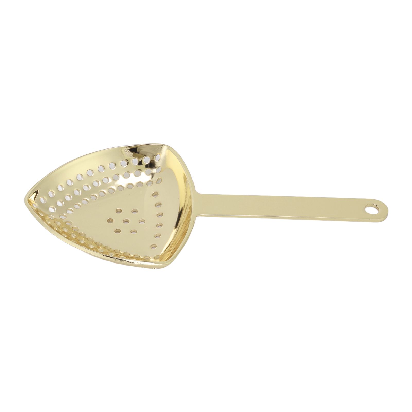Triangular Cocktail Strainer No Breakage Anti Rust Fine Filtration Decorative Professional Ice Strainer for Bar Home Gold Plated - Image 4