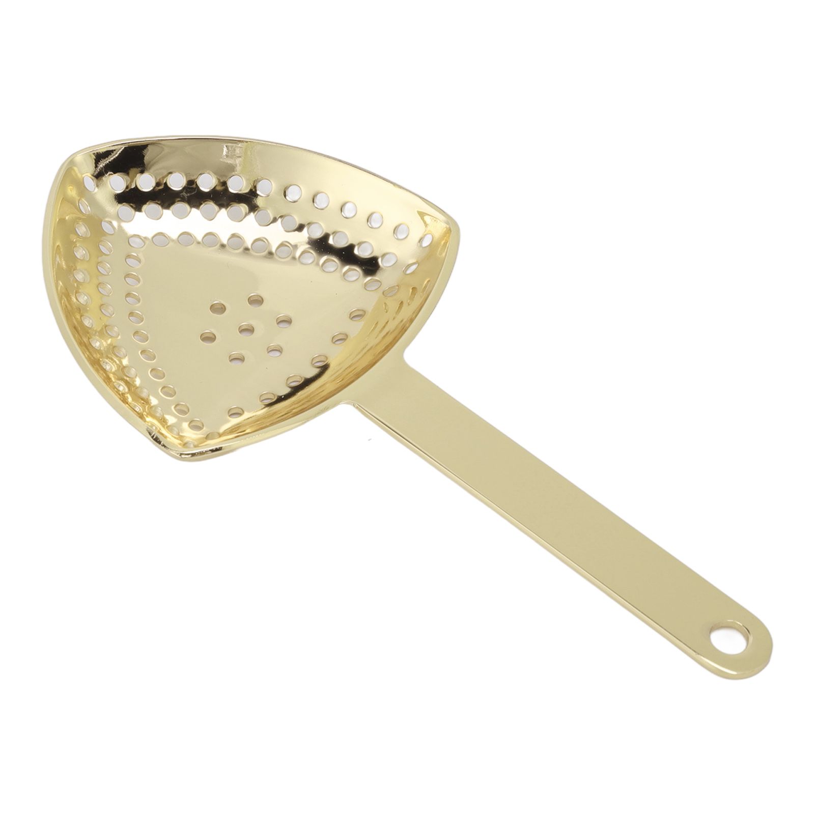 Triangular Cocktail Strainer No Breakage Anti Rust Fine Filtration Decorative Professional Ice Strainer for Bar Home Gold Plated - Image 5