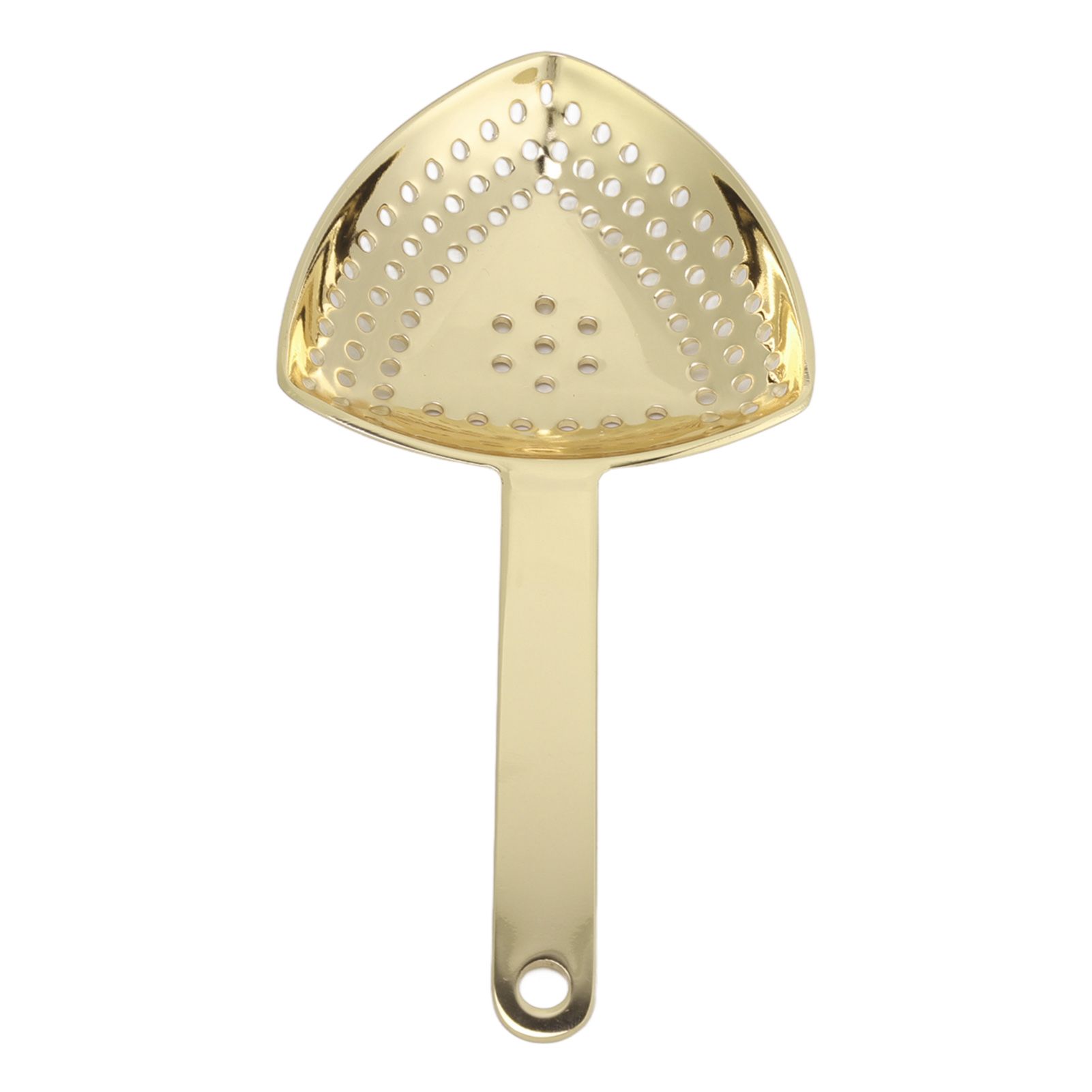 Triangular Cocktail Strainer No Breakage Anti Rust Fine Filtration Decorative Professional Ice Strainer for Bar Home Gold Plated - Image 7