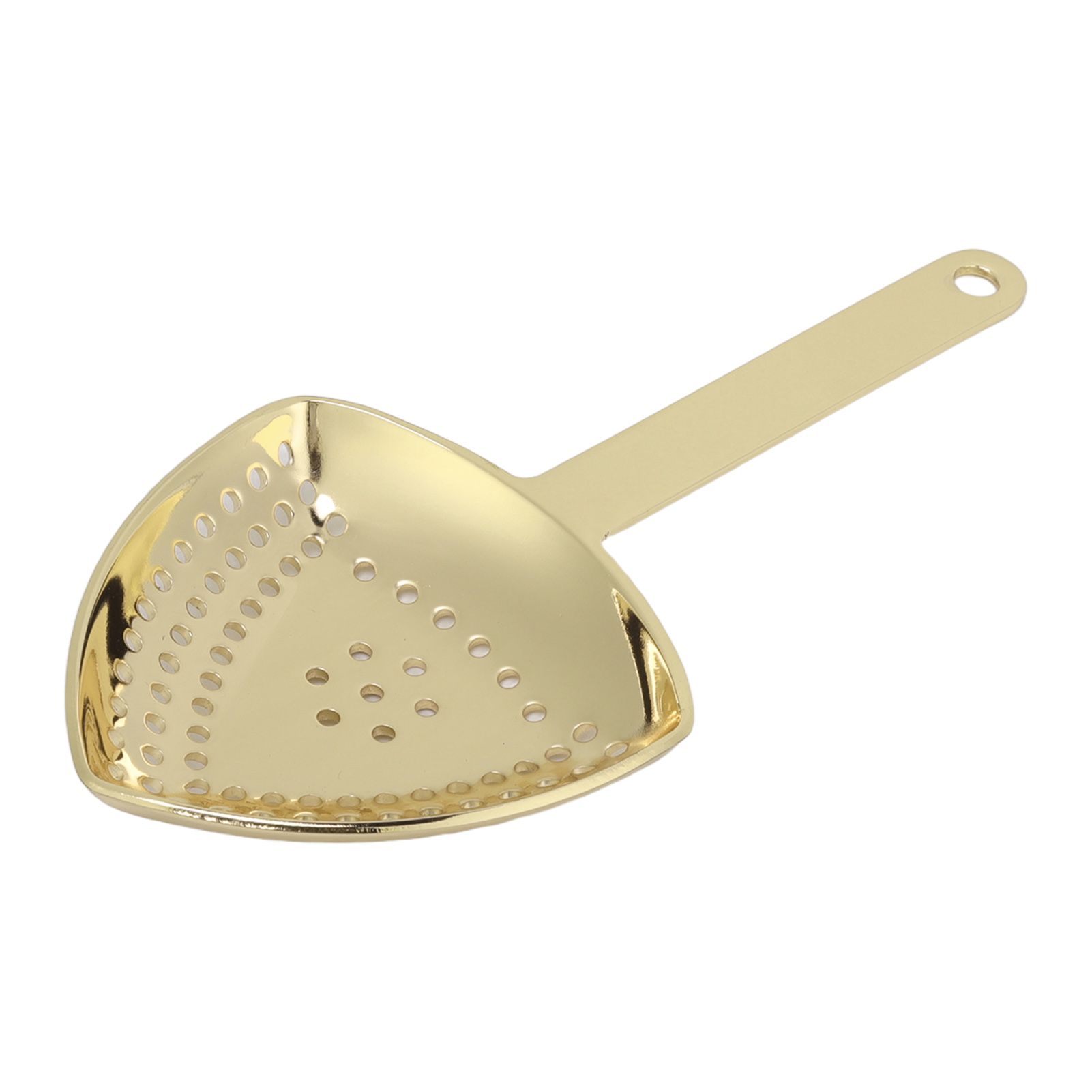 Triangular Cocktail Strainer No Breakage Anti Rust Fine Filtration Decorative Professional Ice Strainer for Bar Home Gold Plated - Image 8