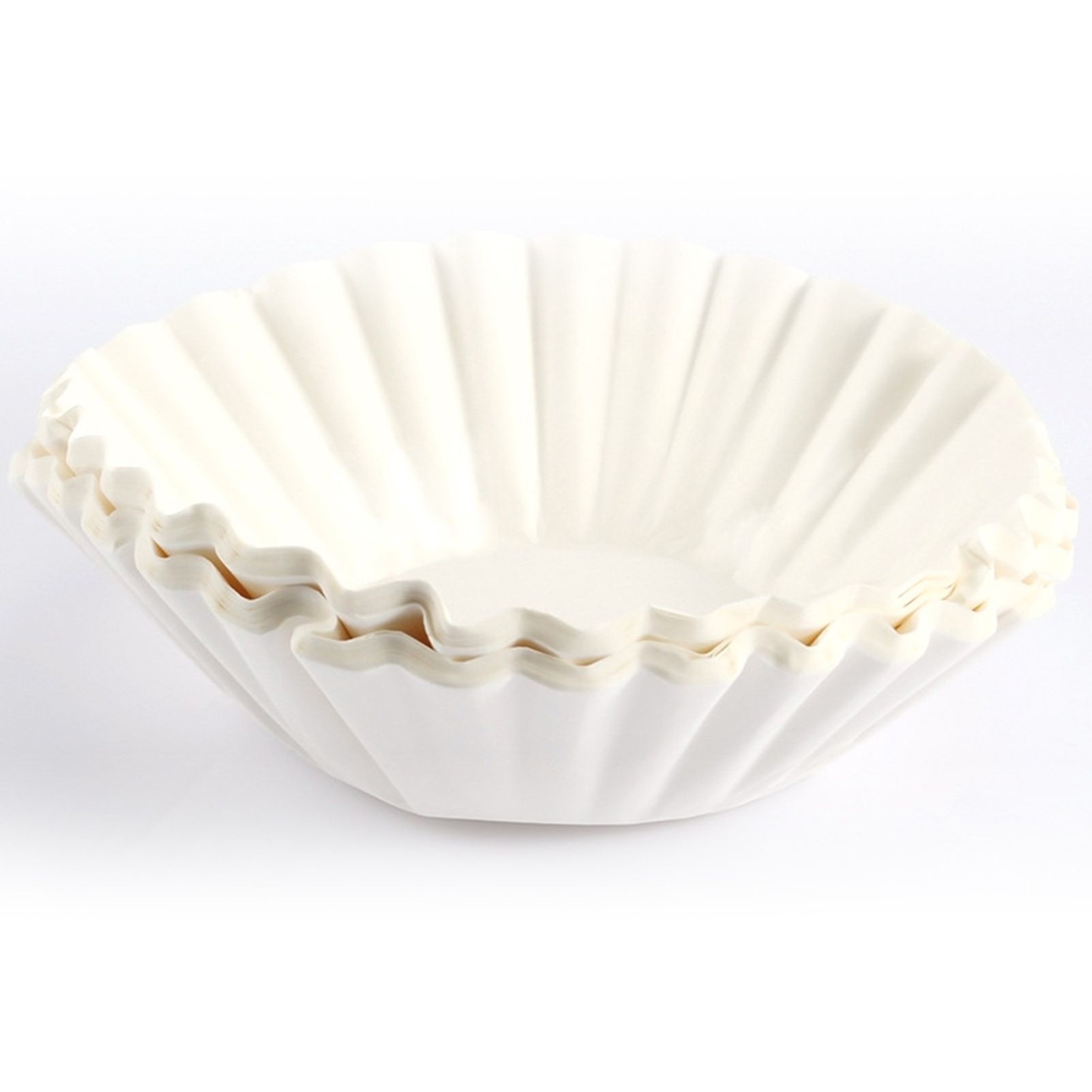Disposable Coffee Filter Set Basket Coffee Filter Paper Replacement Accessory for Coffee Maker 50 Sheet - Image 1