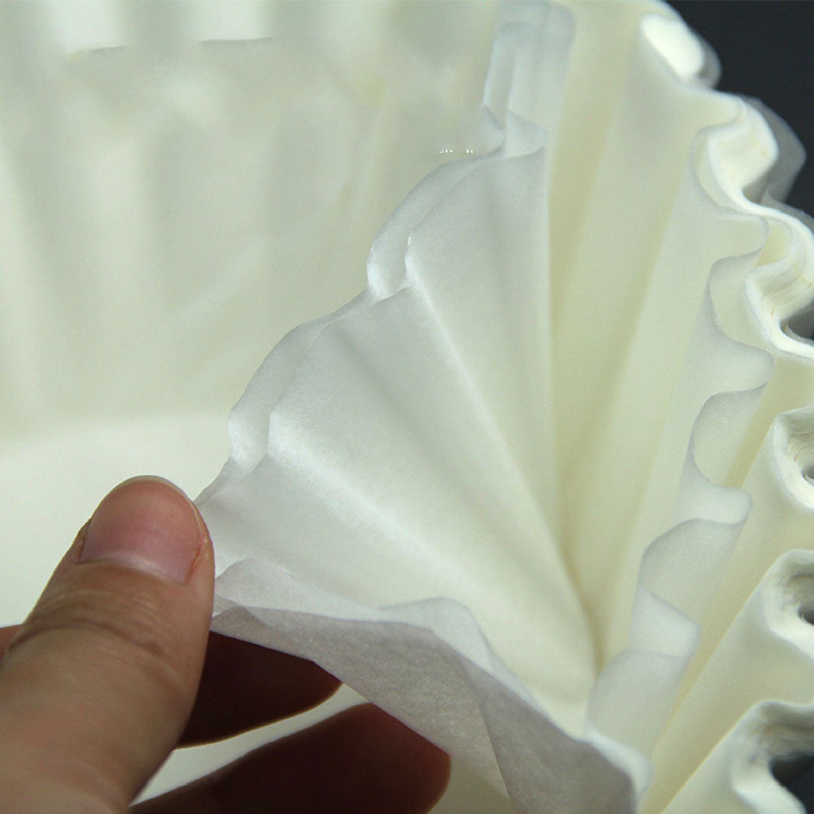 Disposable Coffee Filter Set Basket Coffee Filter Paper Replacement Accessory for Coffee Maker 100 Sheet - Image 5
