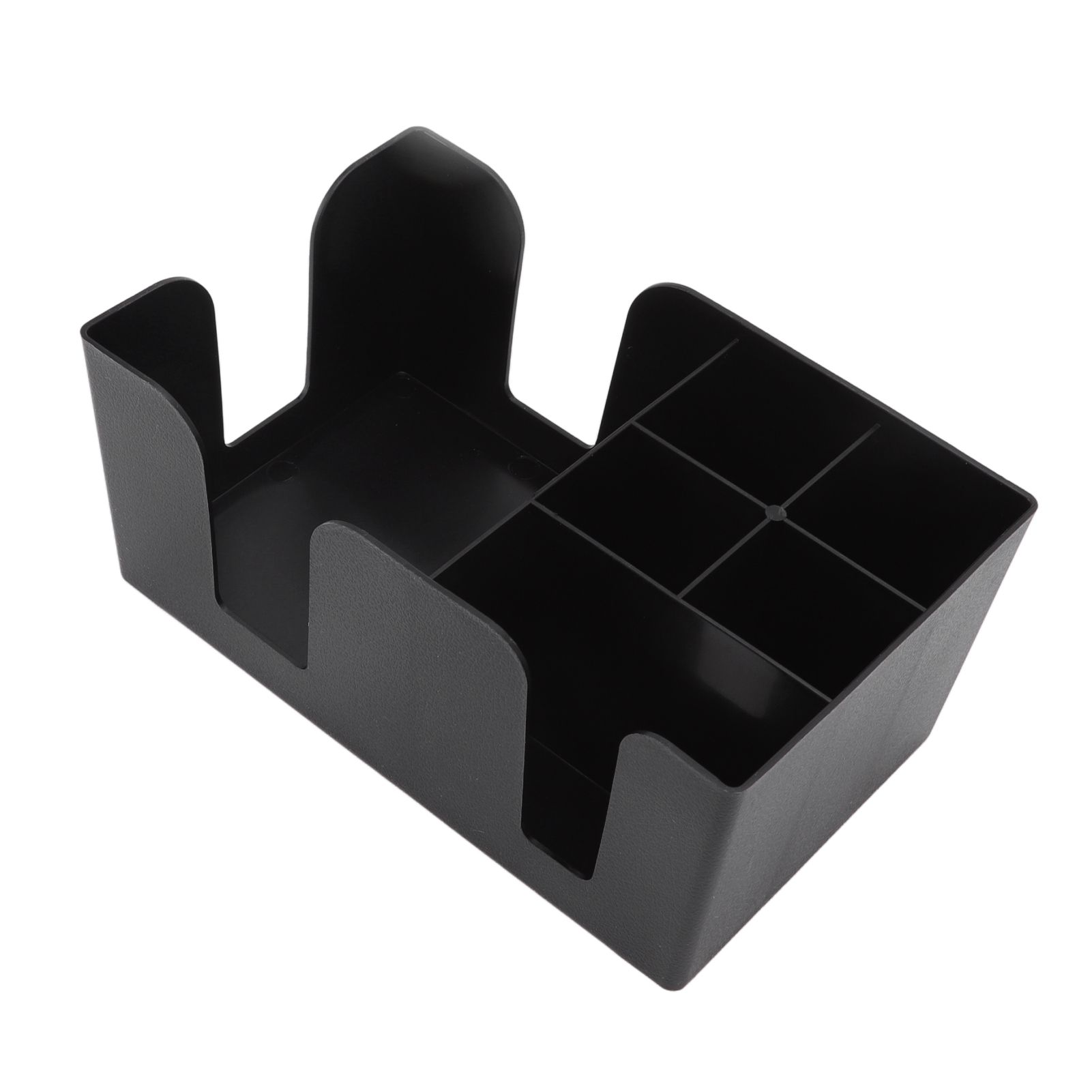 Coffee Station Organizer Multifunction Classification ABS Upright Coffee Condiment Organizer with 6 Compartments - Image 4