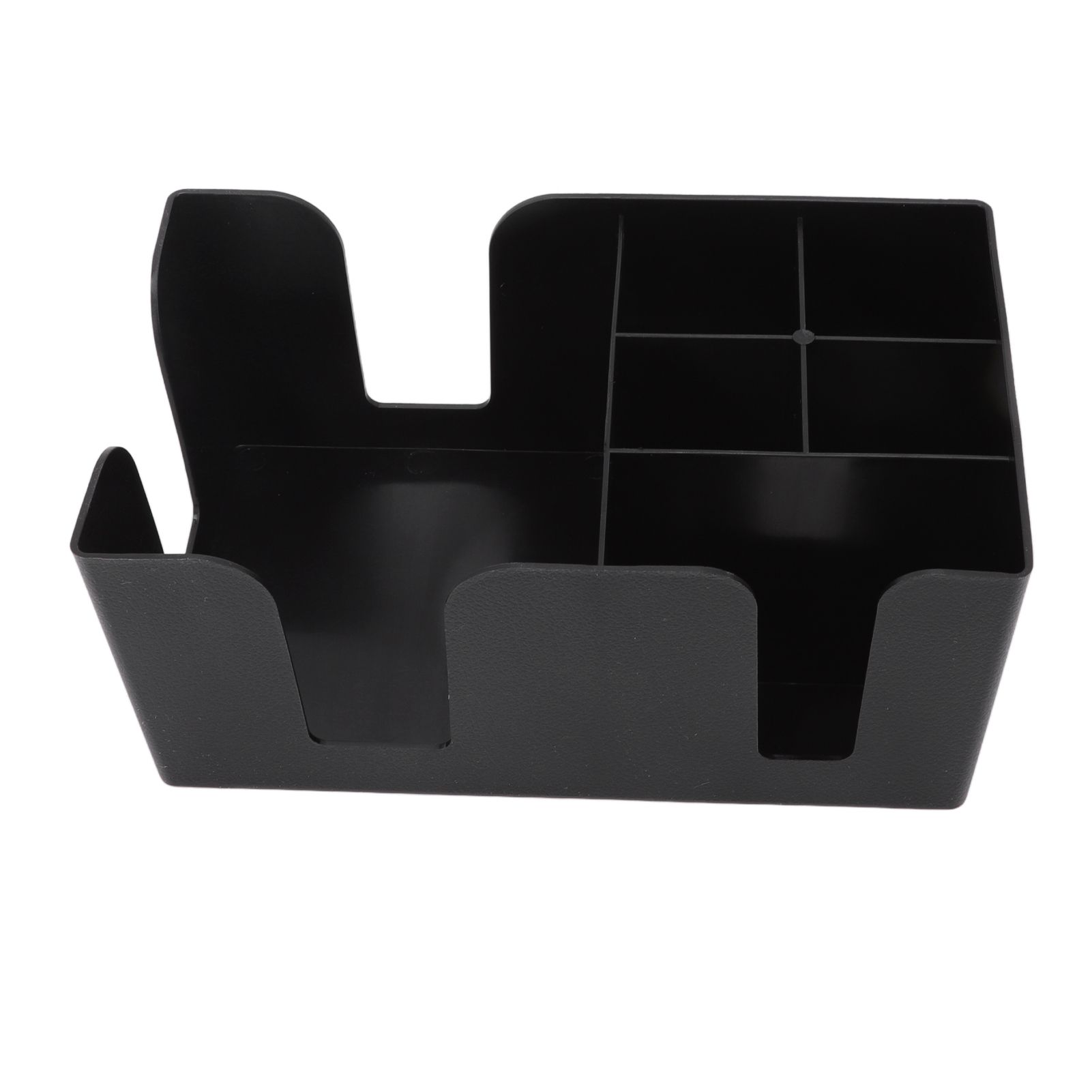 Coffee Station Organizer Multifunction Classification ABS Upright Coffee Condiment Organizer with 6 Compartments - Image 5
