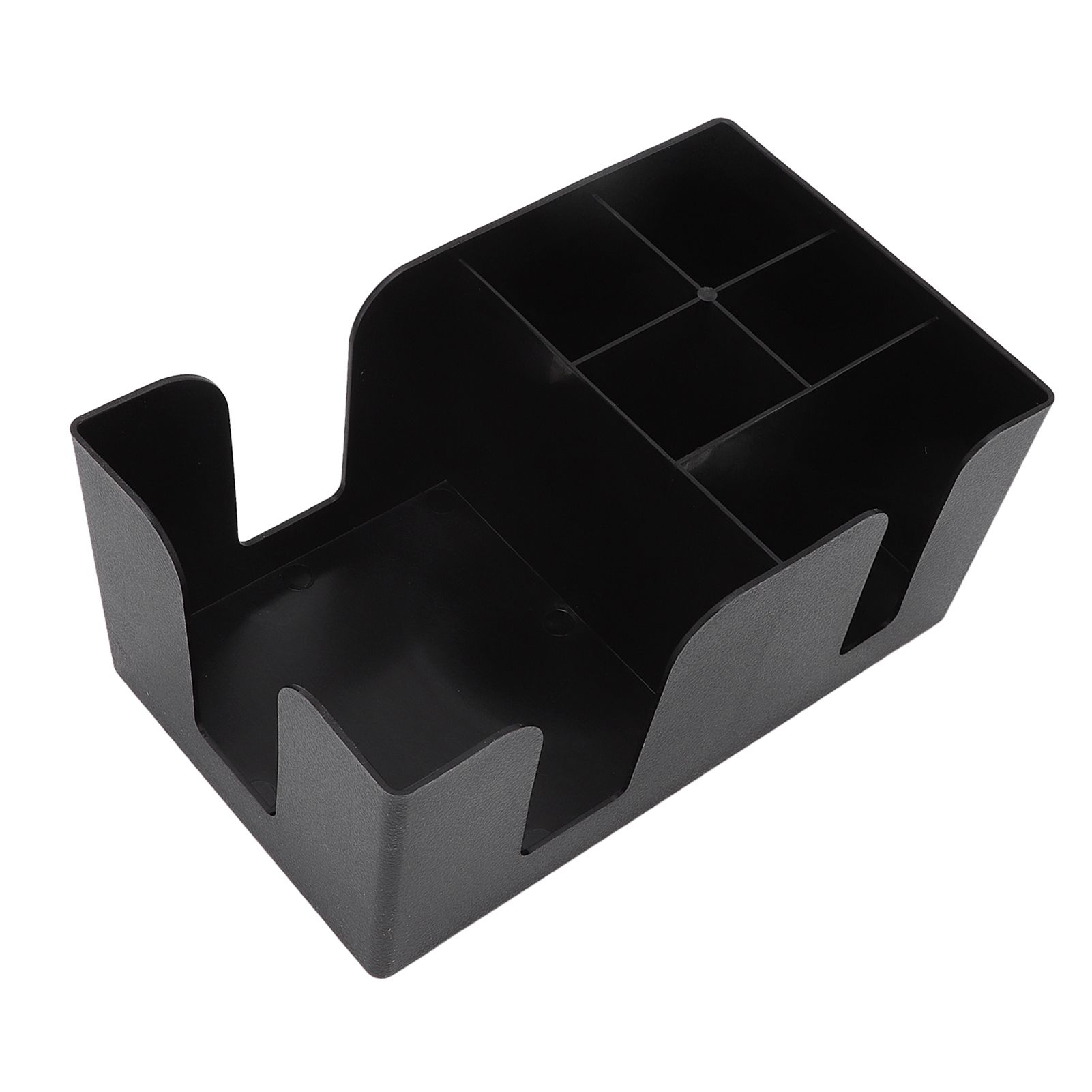 Coffee Station Organizer Multifunction Classification ABS Upright Coffee Condiment Organizer with 6 Compartments - Image 7