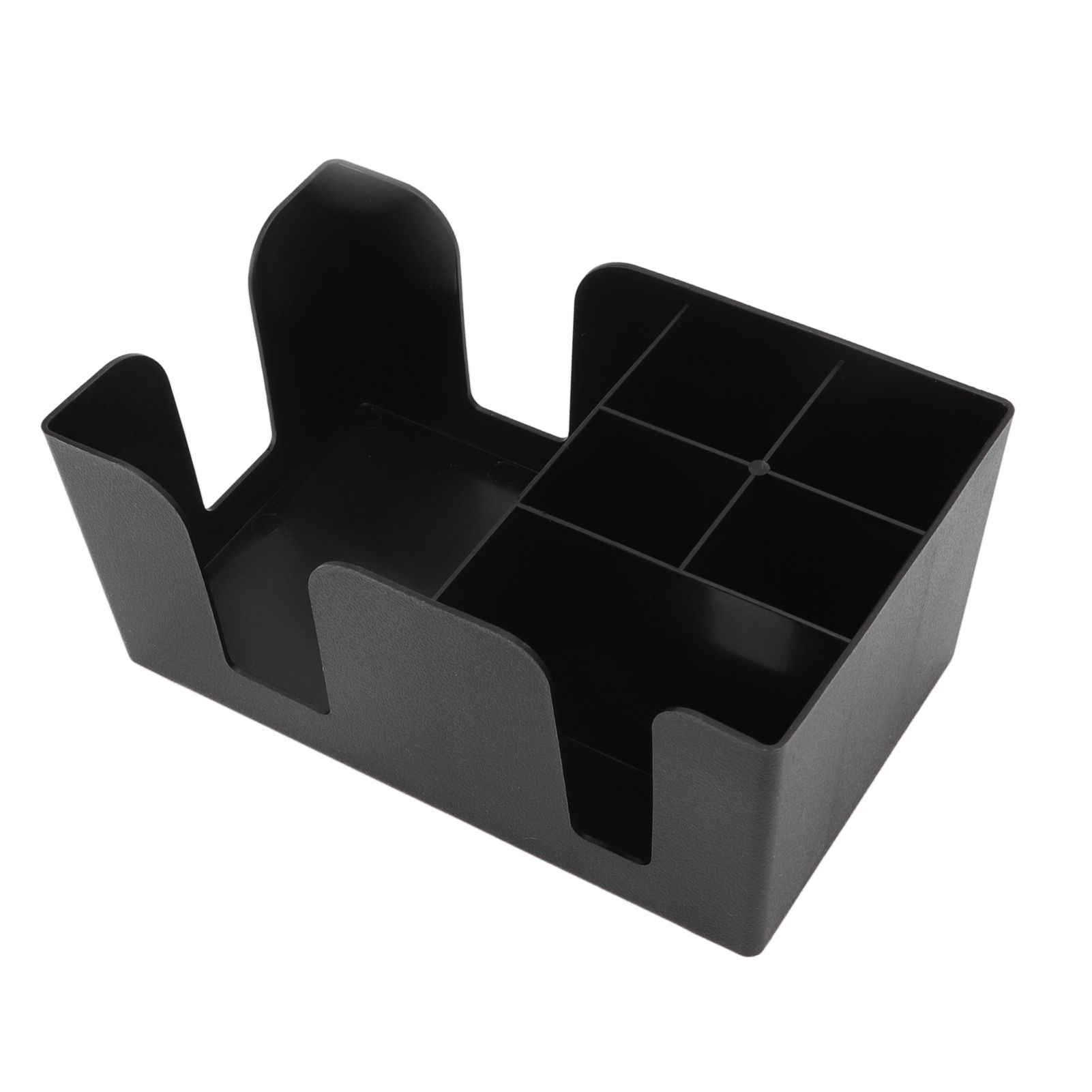Coffee Station Organizer Multifunction Classification ABS Upright Coffee Condiment Organizer with 6 Compartments - Image 8