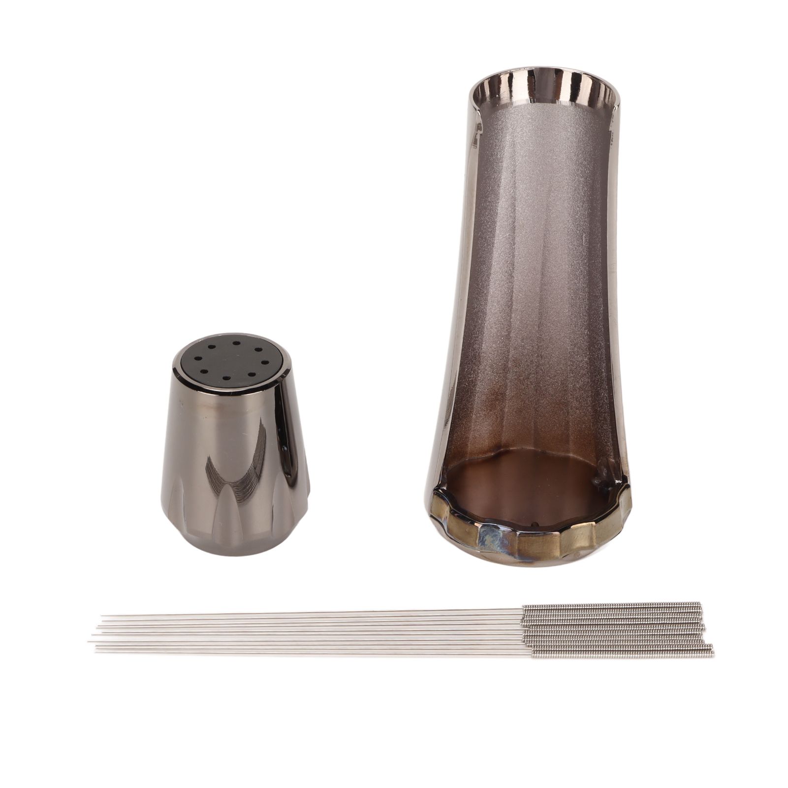Stainless Steel Coffee Powder Stirring Tool Coffee Stirrer Distribution Tool for Home Kitchen Dinning Room Gray - Image 1