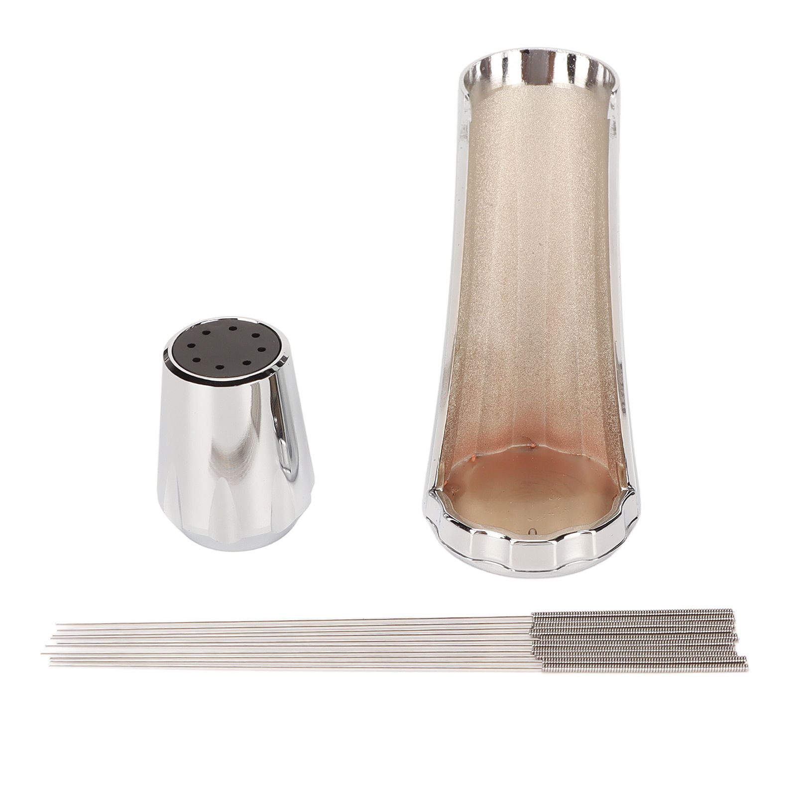 Stainless Steel Coffee Powder Stirring Tool Coffee Stirrer Distribution Tool for Home Kitchen Dinning Room Silver - Image 1
