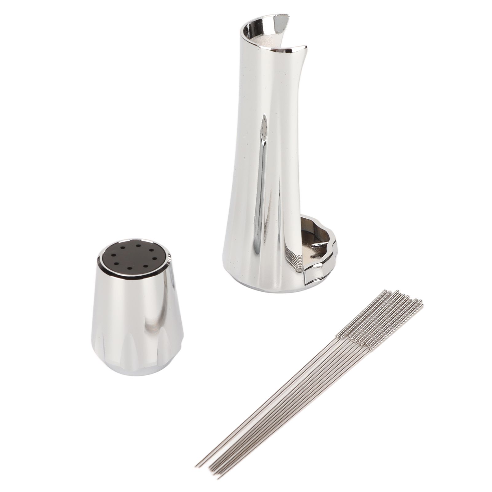 Stainless Steel Coffee Powder Stirring Tool Coffee Stirrer Distribution Tool for Home Kitchen Dinning Room Silver - Image 3