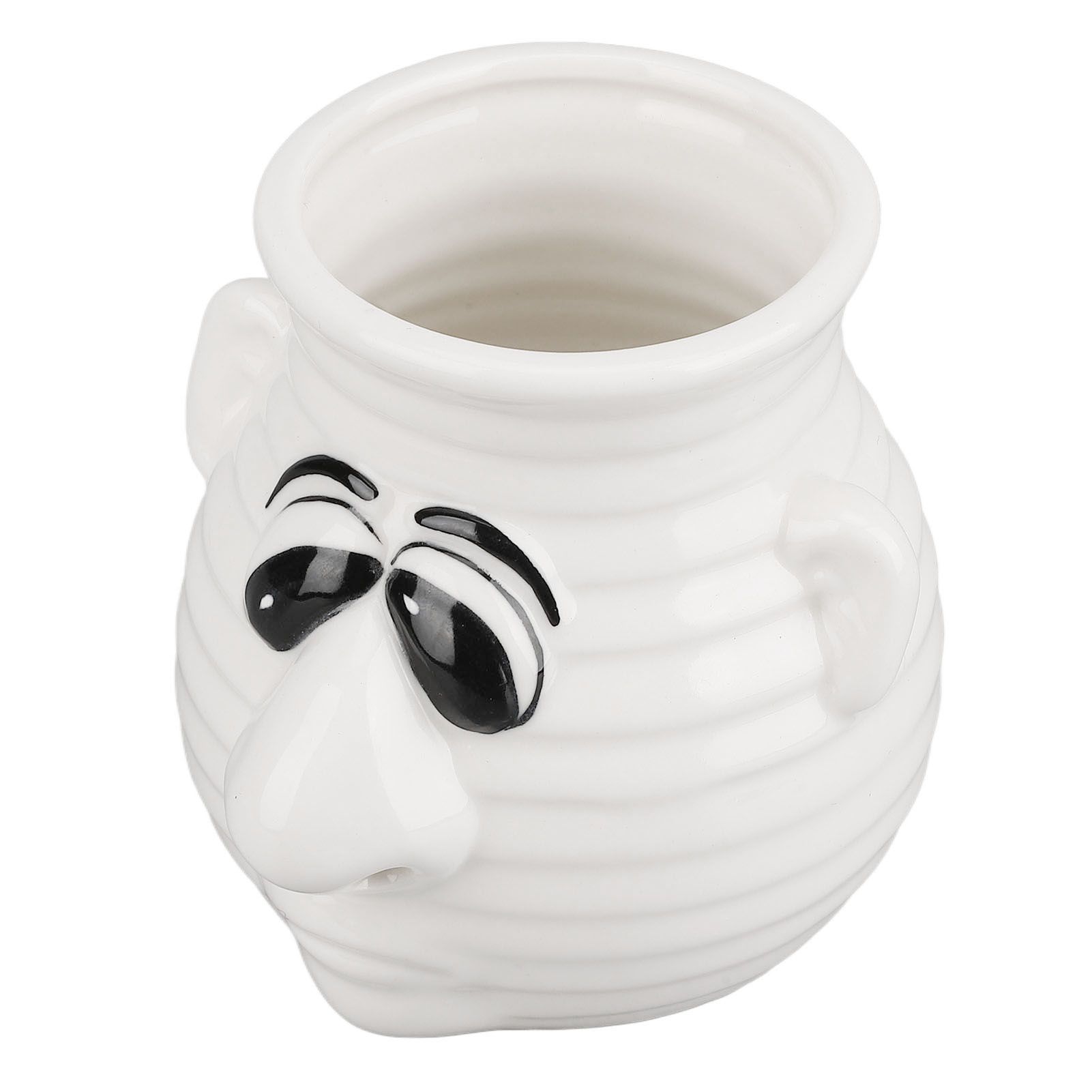 Egg Separator Funny Snot Nose Easy Operation Durable Ceramic Time Saving Egg White Separator for Egg Kitchen - Image 2