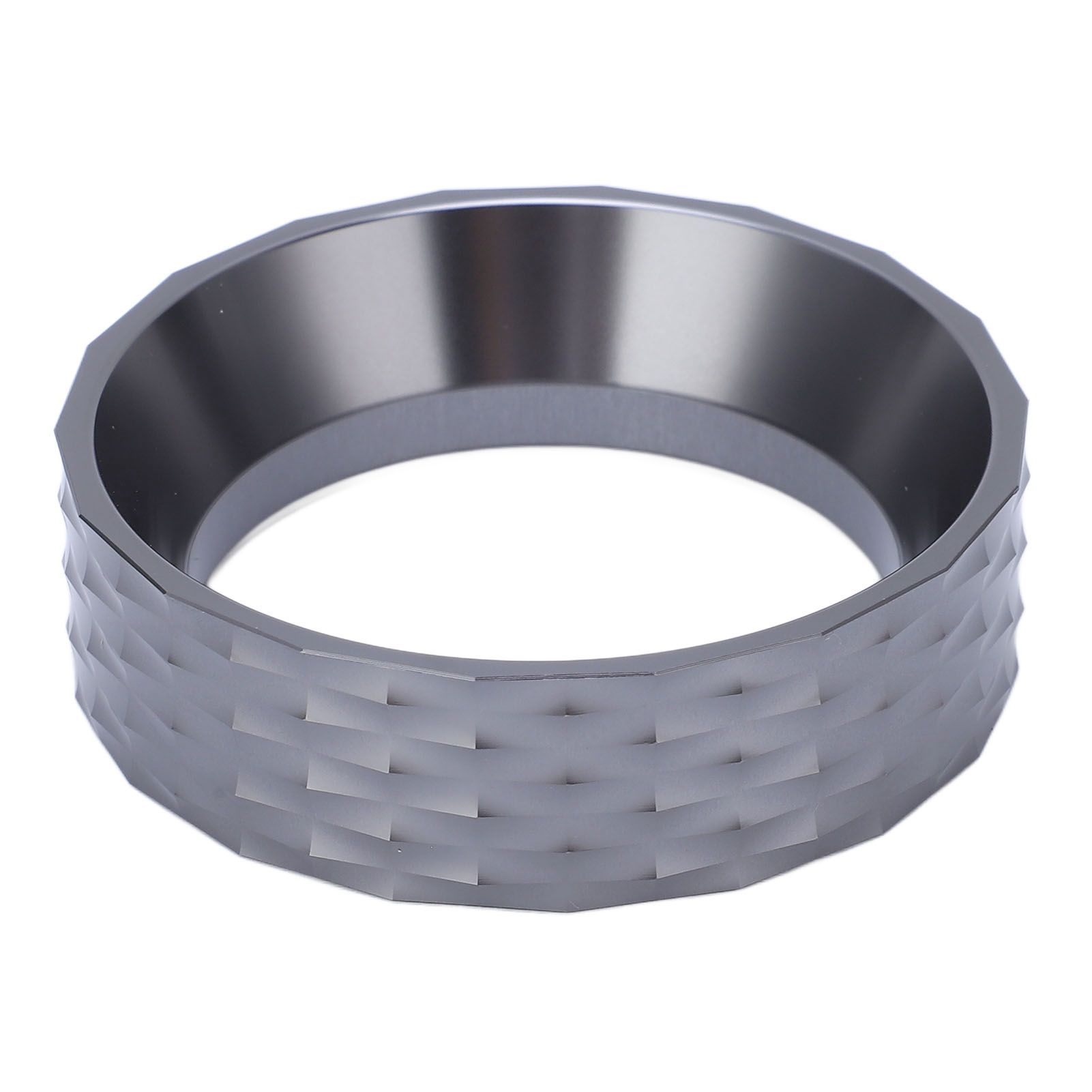 Dosing Funnel Aluminum Alloy Coffee Machine Portafilter Magnetic Coffee Dosing Ring for Home Office - Image 1