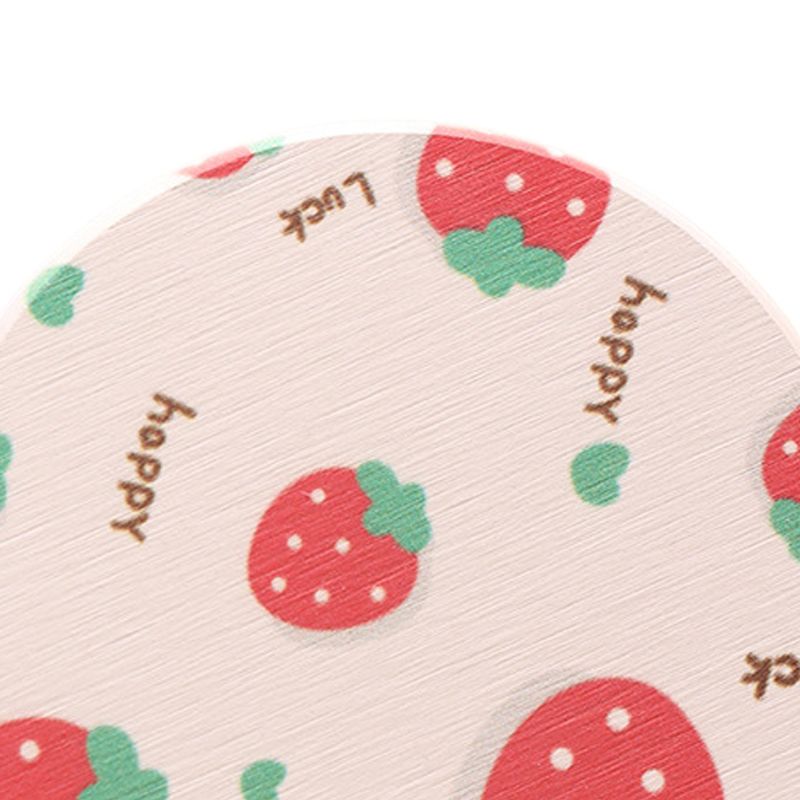Diatomite Cup Pad 10x10cm Tea Cup Coasters Water Absorbent Pad Diatom Earth Mat for Dining Table Soap Strawberry - Image 2