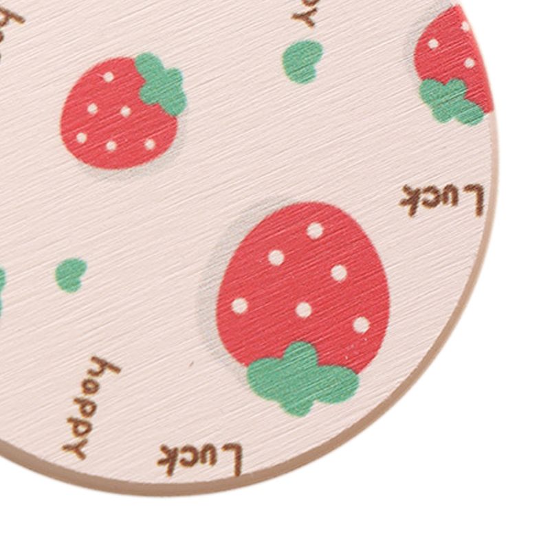 Diatomite Cup Pad 10x10cm Tea Cup Coasters Water Absorbent Pad Diatom Earth Mat for Dining Table Soap Strawberry - Image 3