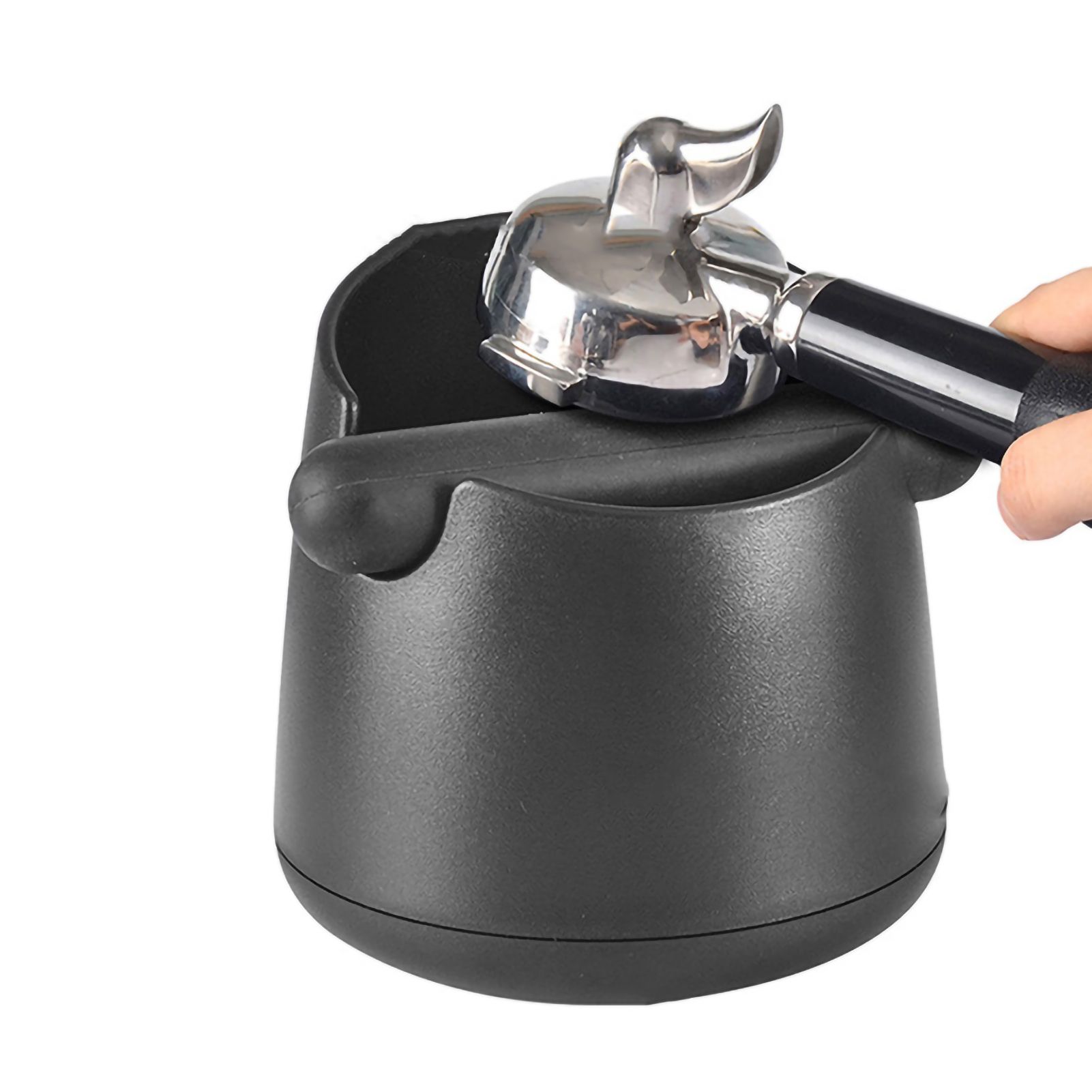 Coffee Knocking Grounds Box ABS Coffee Dump Bin Coffee Ground Knock Container for Home Restaurant 12.5x10x12.1cm - Image 3