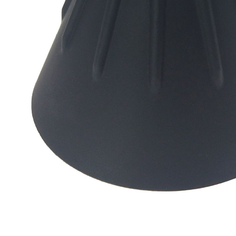 Coffee Filter Cup Food Grade Silicone Conical Coffee Dripper with Isolation Ring for Home Black - Image 4