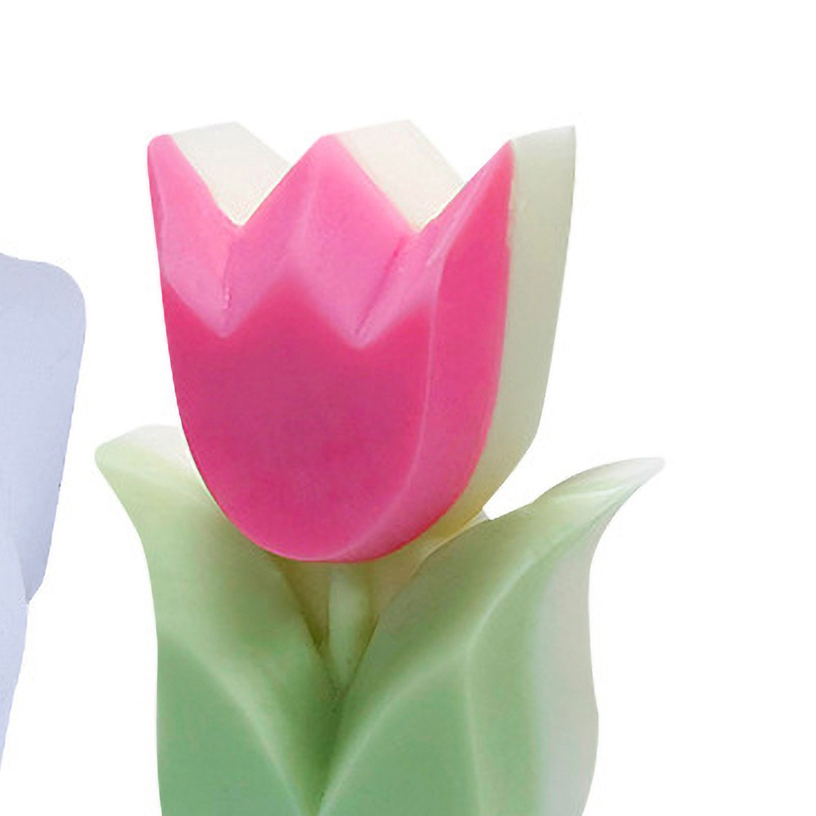 Handmade 3D Silicone Flower Mold Environmentally Friendly Flower Shaped Silicone Mold for DIY Crafts 75x102x37mm - Image 4