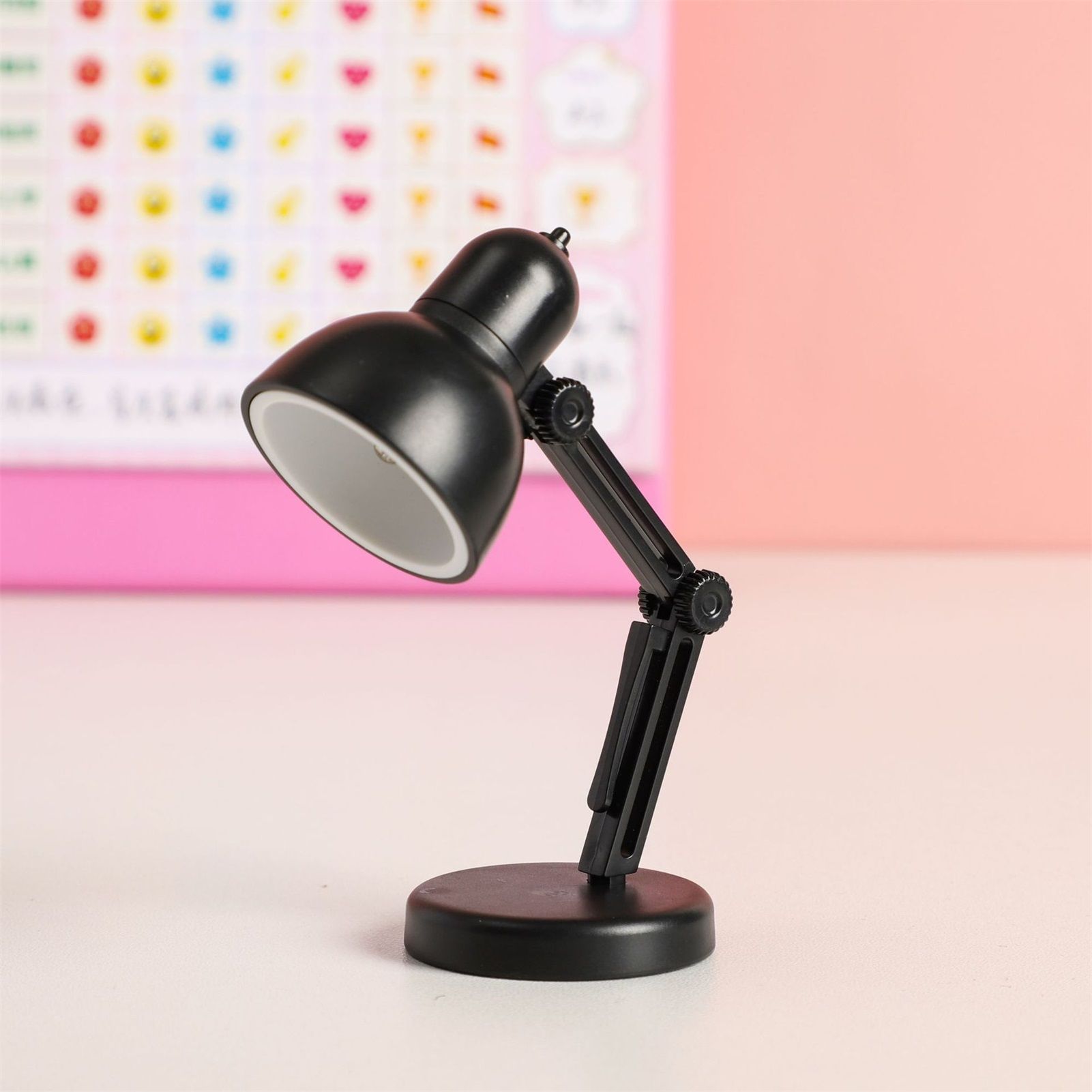 Led Table Lamp Folding Desk Lamp Night Light with Detachable Magnetic Base Adjustable for Home Office Reading Black - Image 5