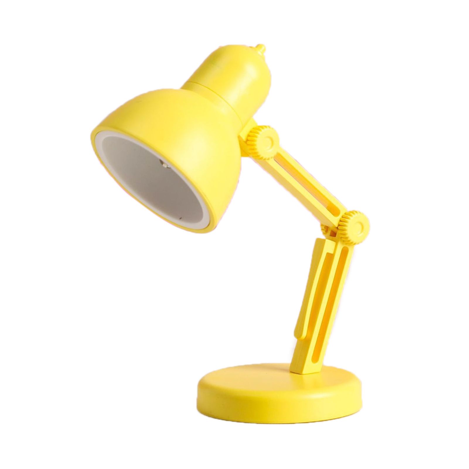 Led Table Lamp Folding Desk Lamp Night Light with Detachable Magnetic Base Adjustable for Home Office Reading Yellow - Image 1