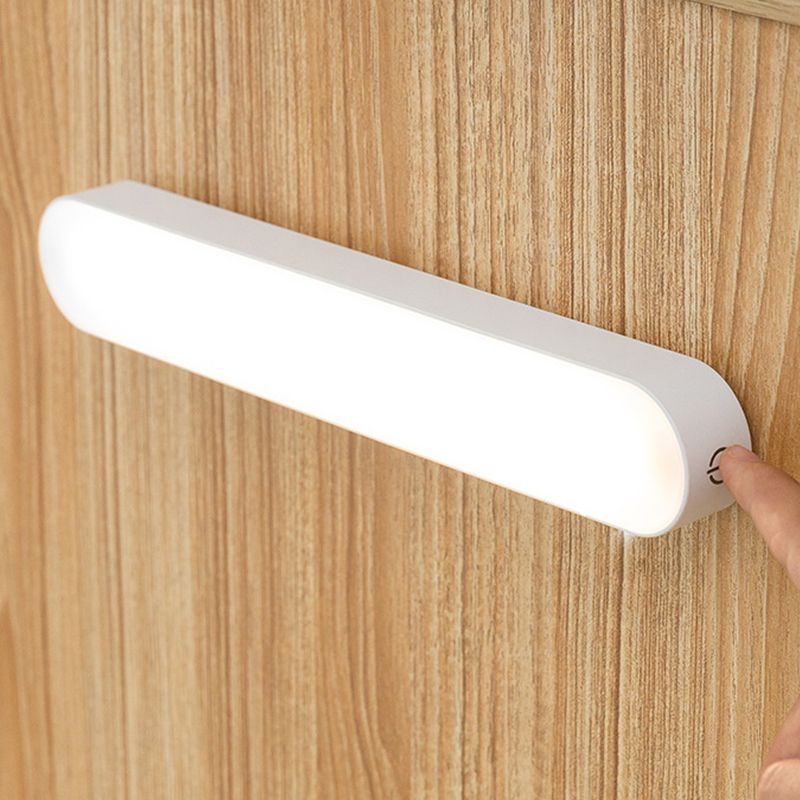 Dorm Reading Light USB LED Eyes Protection Touch Switch Cabinet Closet Rechargeable Night Light White 26cm/10.24in - Image 4