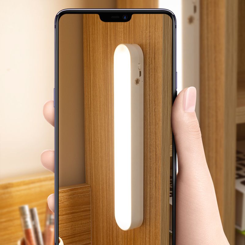 Dorm Reading Light USB LED Eyes Protection Touch Switch Cabinet Closet Rechargeable Night Light White 26cm/10.24in - Image 5