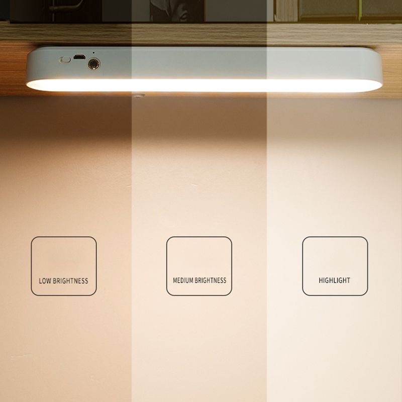 Dorm Reading Light USB LED Eyes Protection Touch Switch Cabinet Closet Rechargeable Night Light White 26cm/10.24in - Image 8