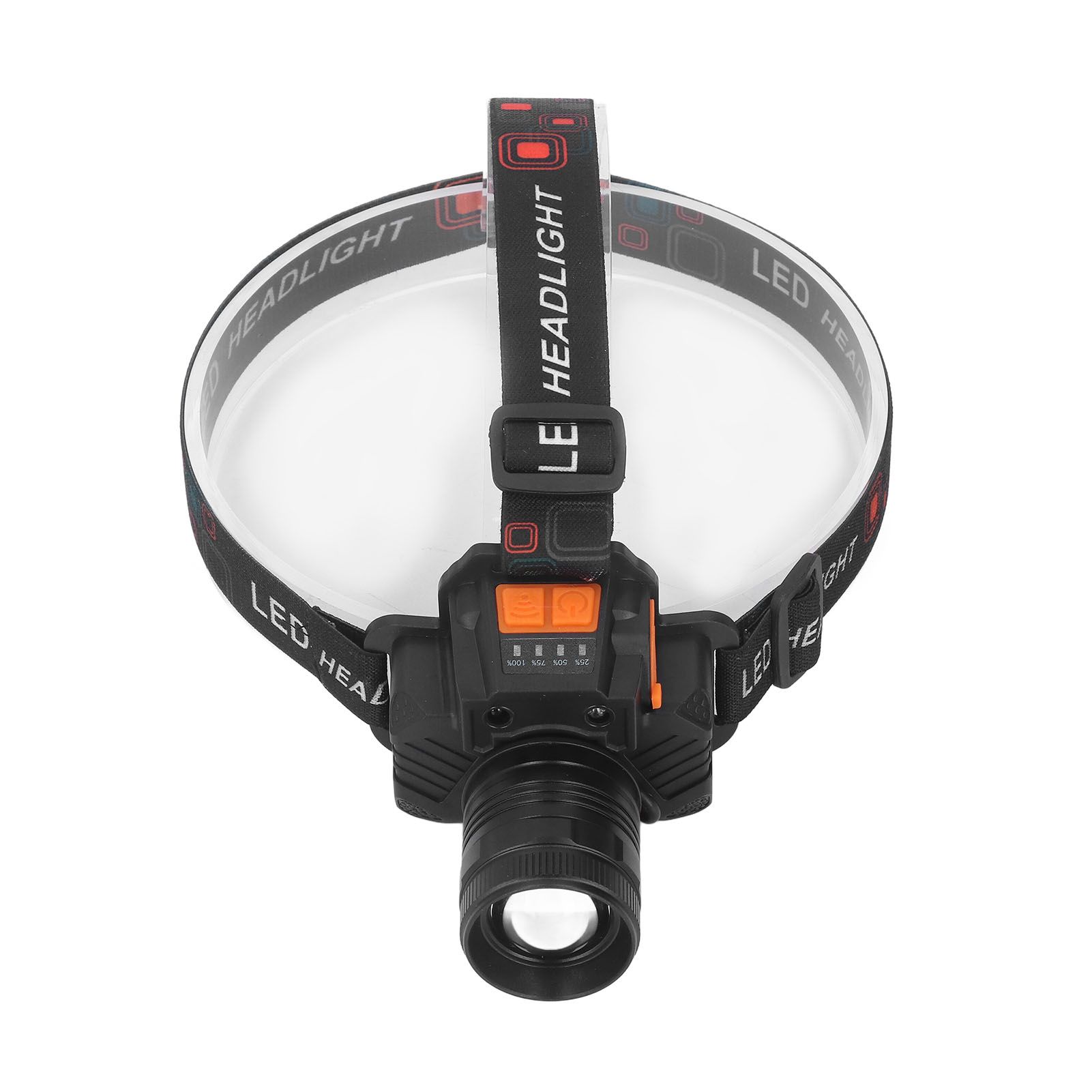 Head Lamp USB Rechargeable 3 Light Modes LED Lens 1500lm Head Flashlight for Emergency Camping Fishing - Image 3