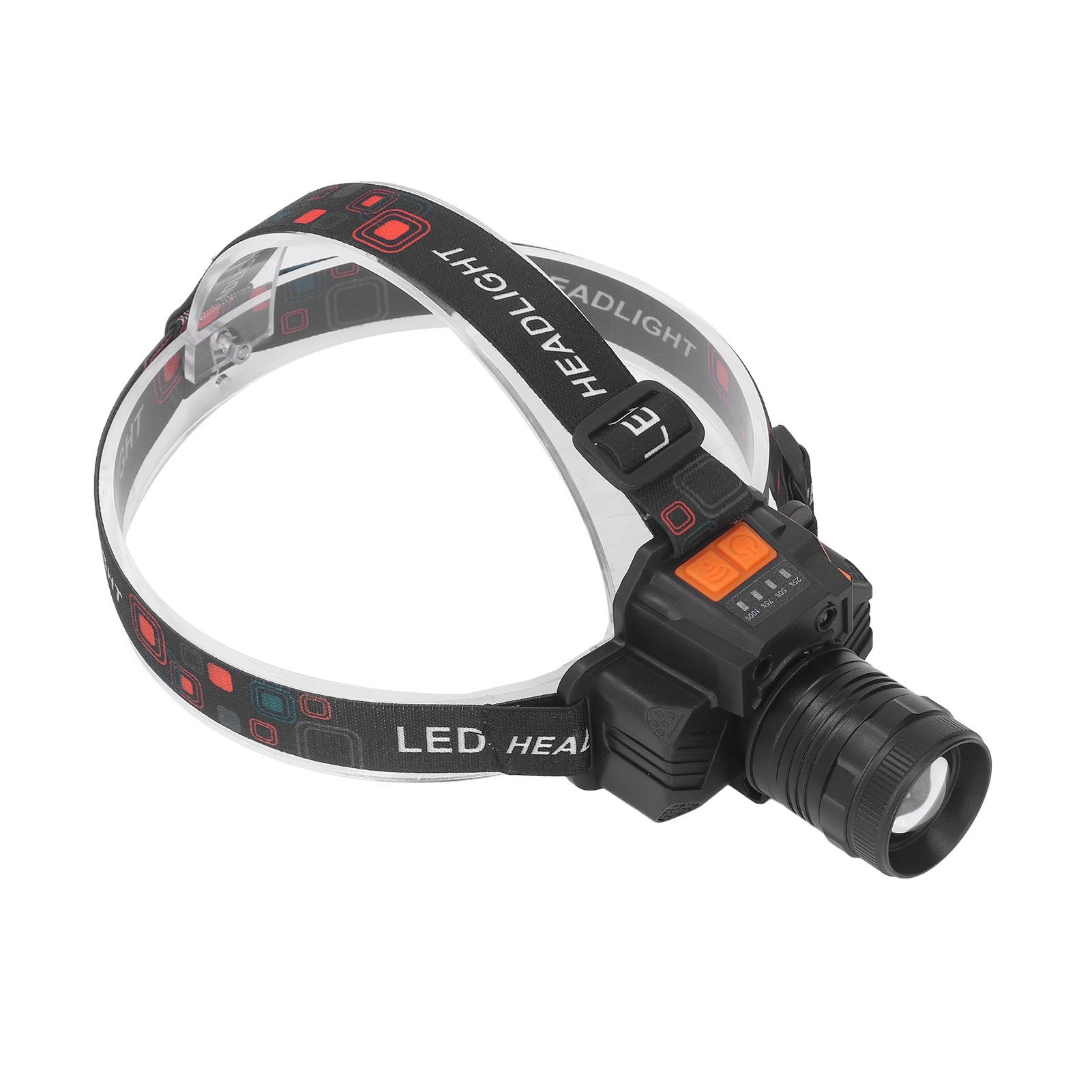 Head Lamp USB Rechargeable 3 Light Modes LED Lens 1500lm Head Flashlight for Emergency Camping Fishing - Image 7