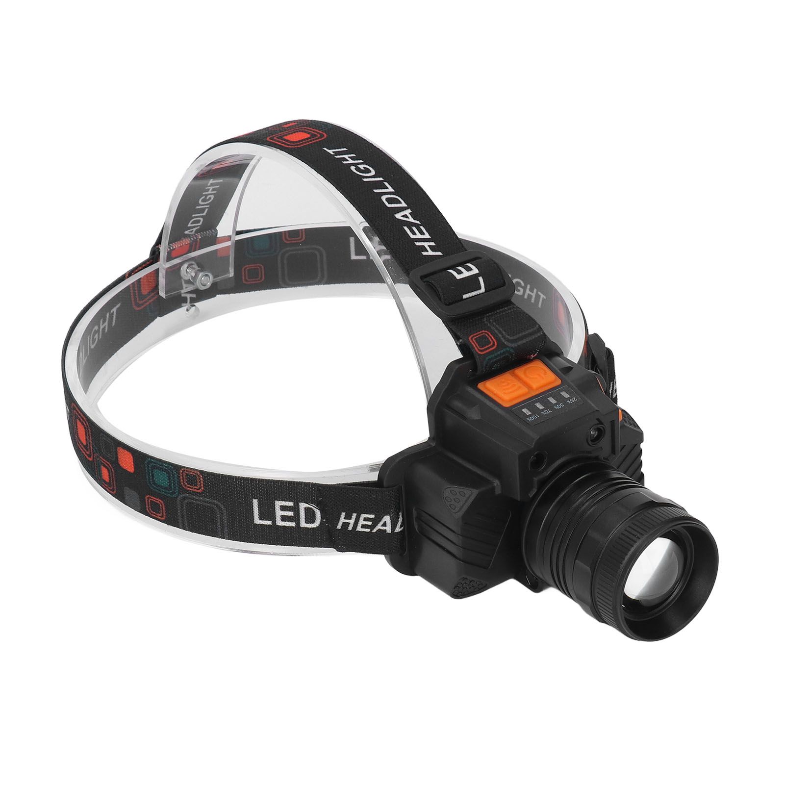 Head Lamp USB Rechargeable 3 Light Modes LED Lens 1500lm Head Flashlight for Emergency Camping Fishing - Image 8