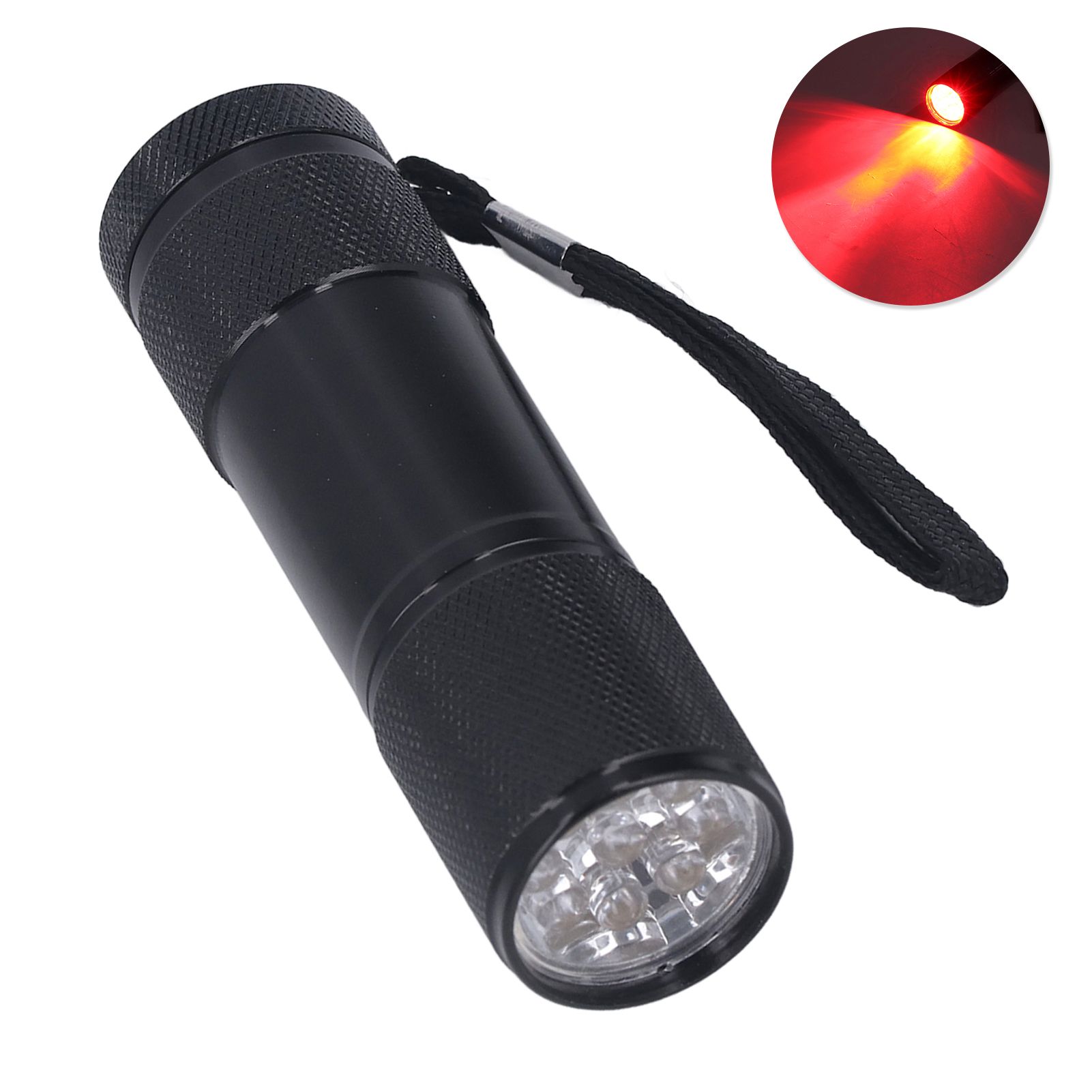 Infrared Vein Finder Viewer Portable Vein Locator Detector Physiotherapy Lamp LED Red Flashlight Vein Detector - Image 1