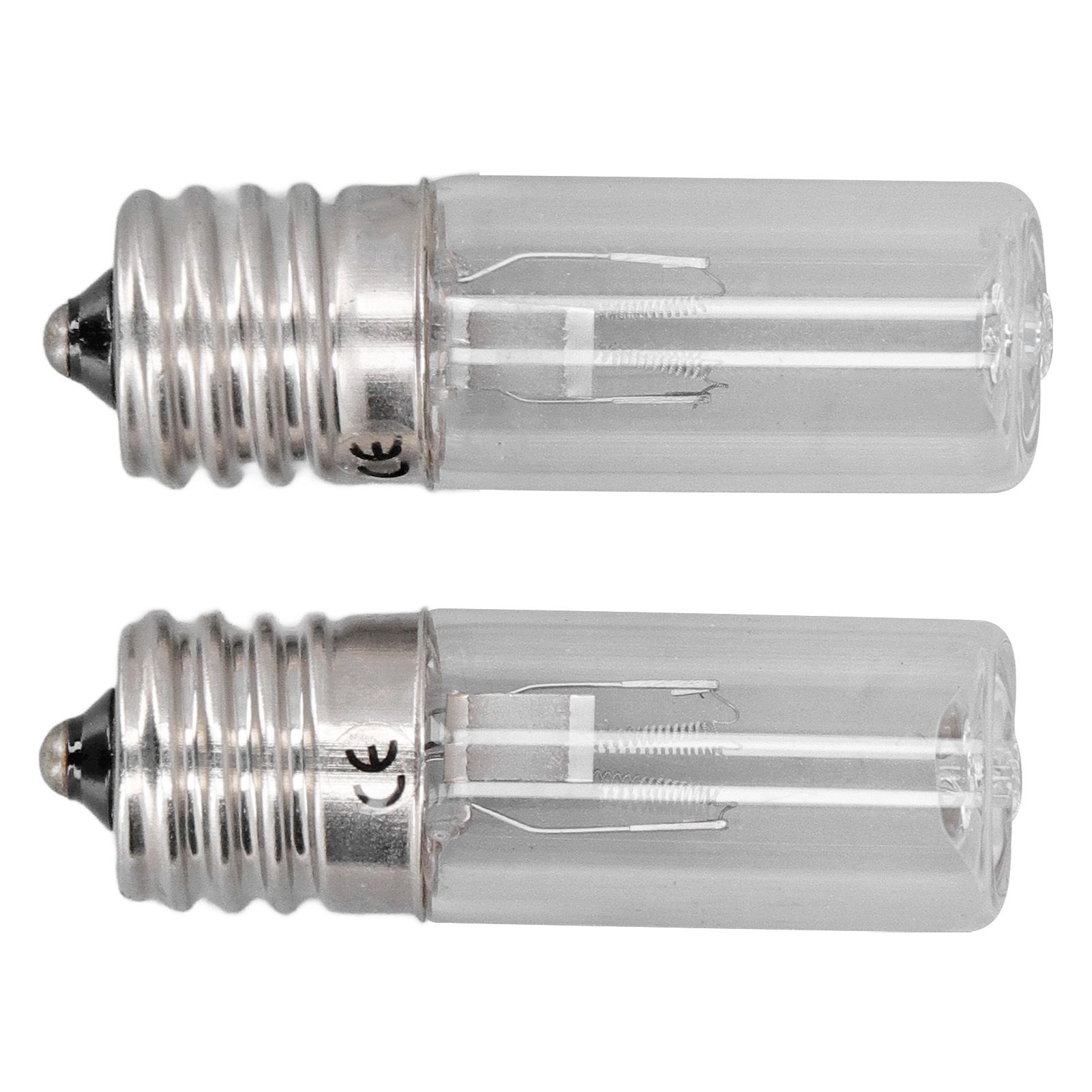 2Pcs Refrigerator Cabinet Light Deodorant Mite Removal E17 Lamp 10V 3W UVC Light Bulb - Image 4
