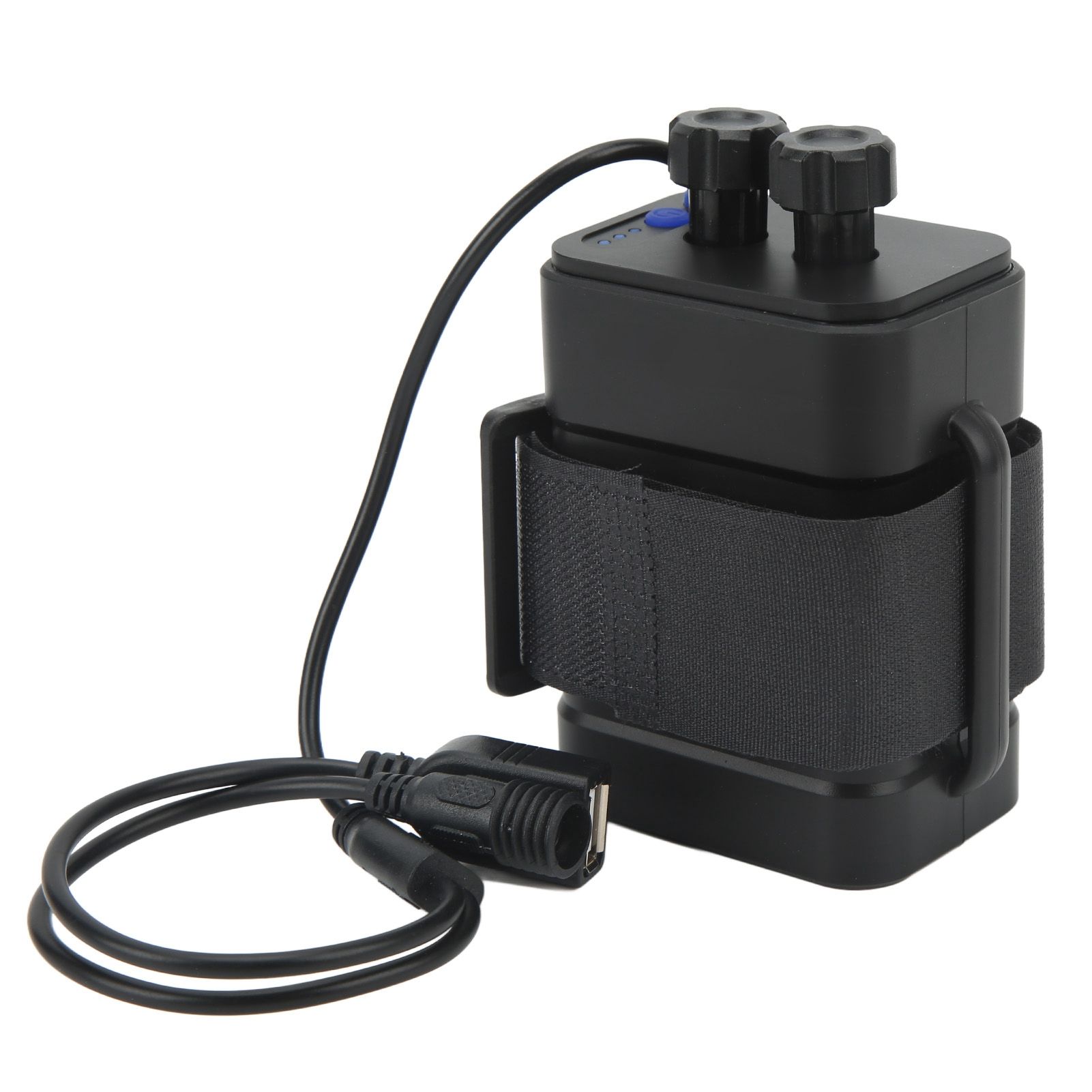 Battery Charge Case Box ABS Waterproof 8.4V for 6pcs 18650 Lithium Batteries USB DC Two Ports with Cable for Outdoor Traveling Camping - Image 4