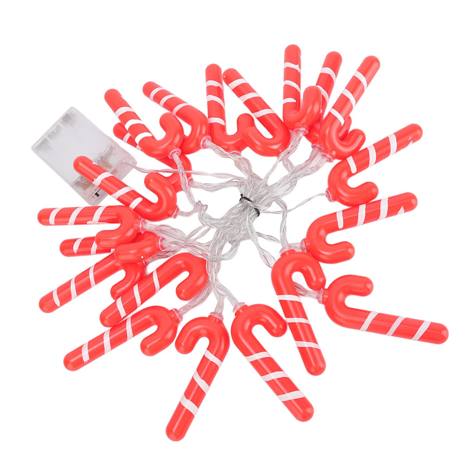 9.8ft 20LED Christmas Candy Cane String Lights J Shape LED String Lights for Room Decoration Holiday Festival - Image 4