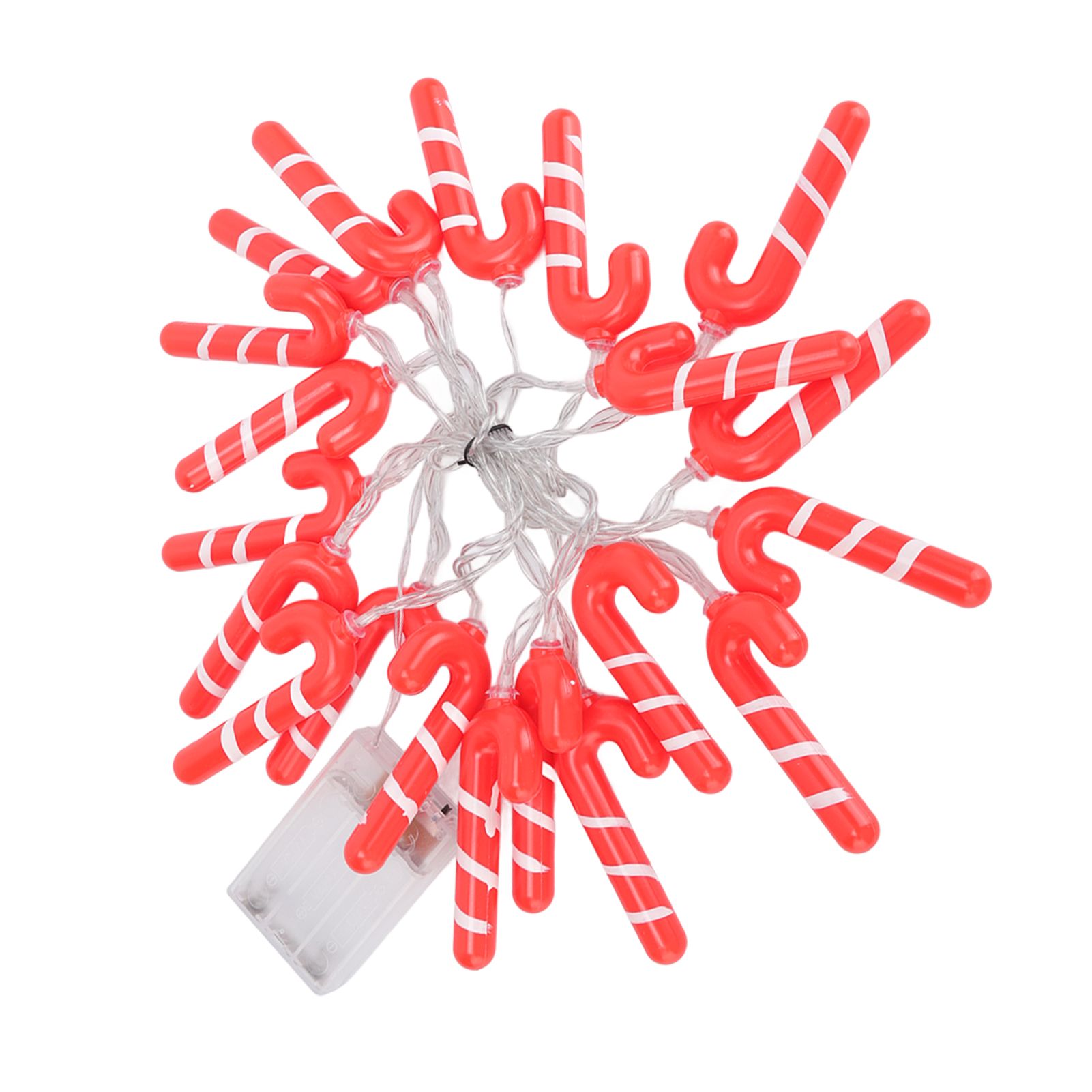 9.8ft 20LED Christmas Candy Cane String Lights J Shape LED String Lights for Room Decoration Holiday Festival - Image 6