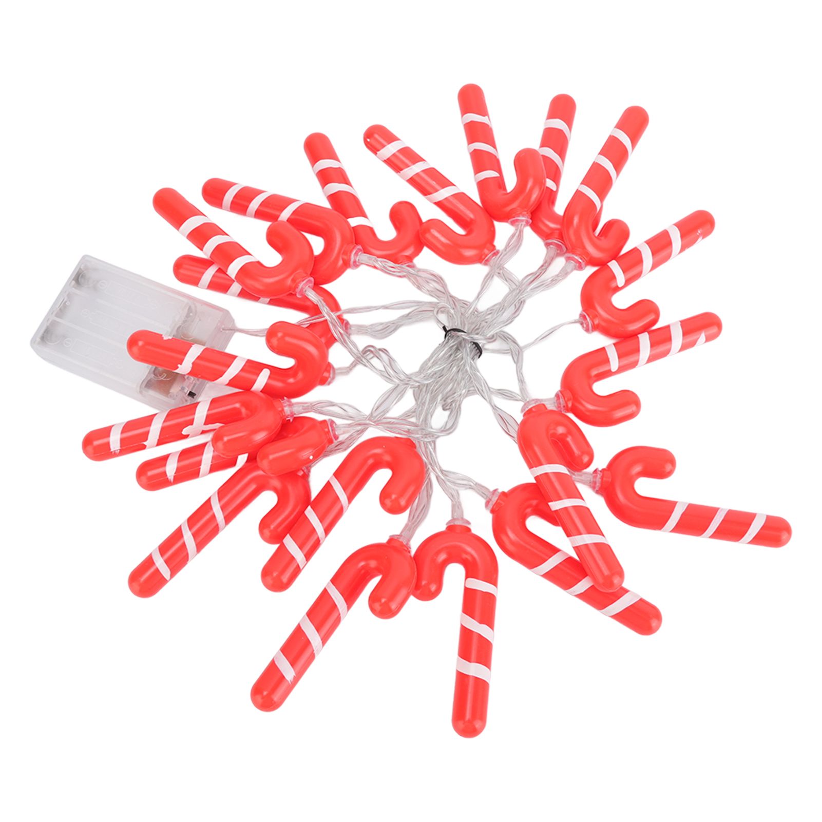 9.8ft 20LED Christmas Candy Cane String Lights J Shape LED String Lights for Room Decoration Holiday Festival - Image 8