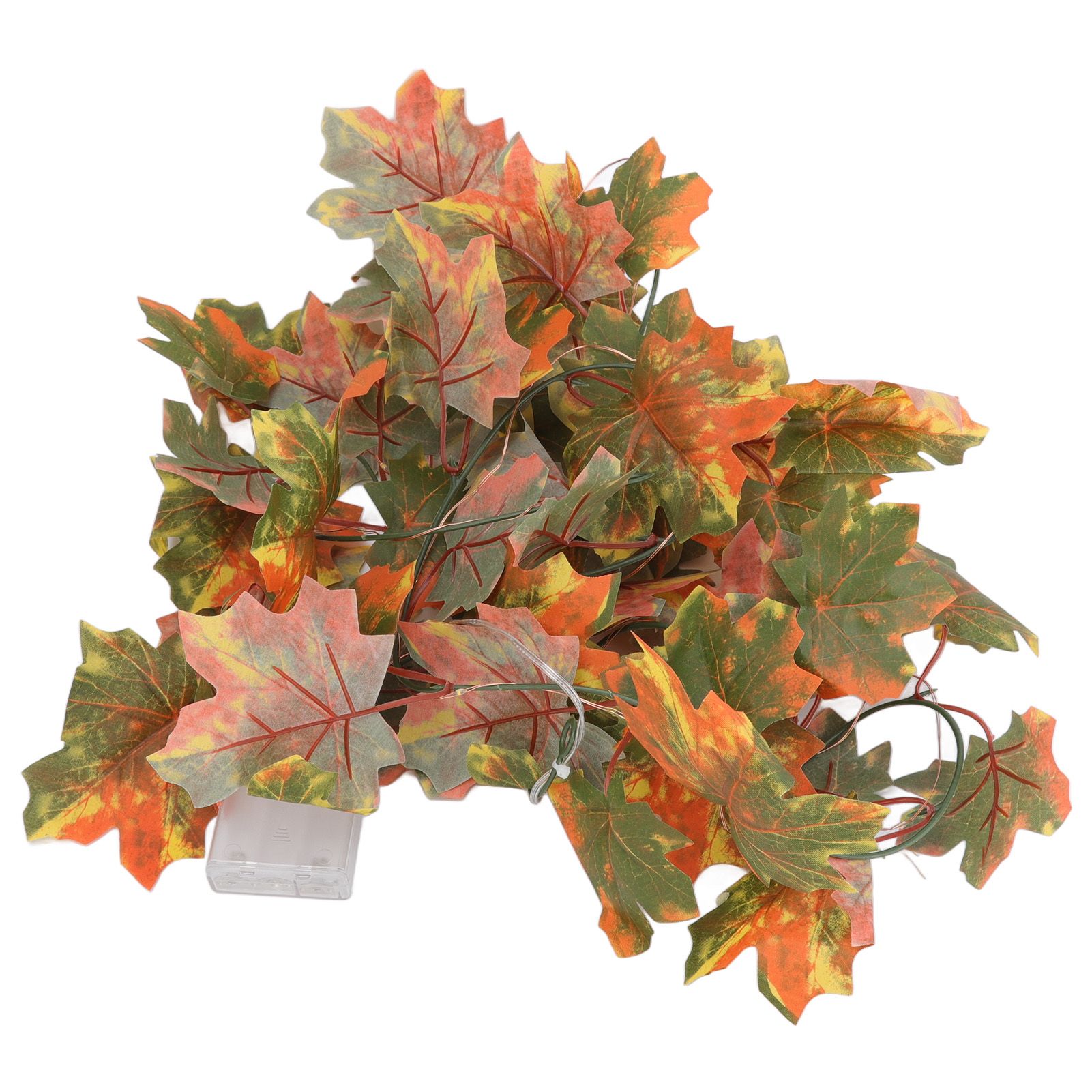 LED Maple Leaves String Light Plastic 2.2m 20LEDs Warm Light Autumn Decoration for Festival Party Garden - Image 3