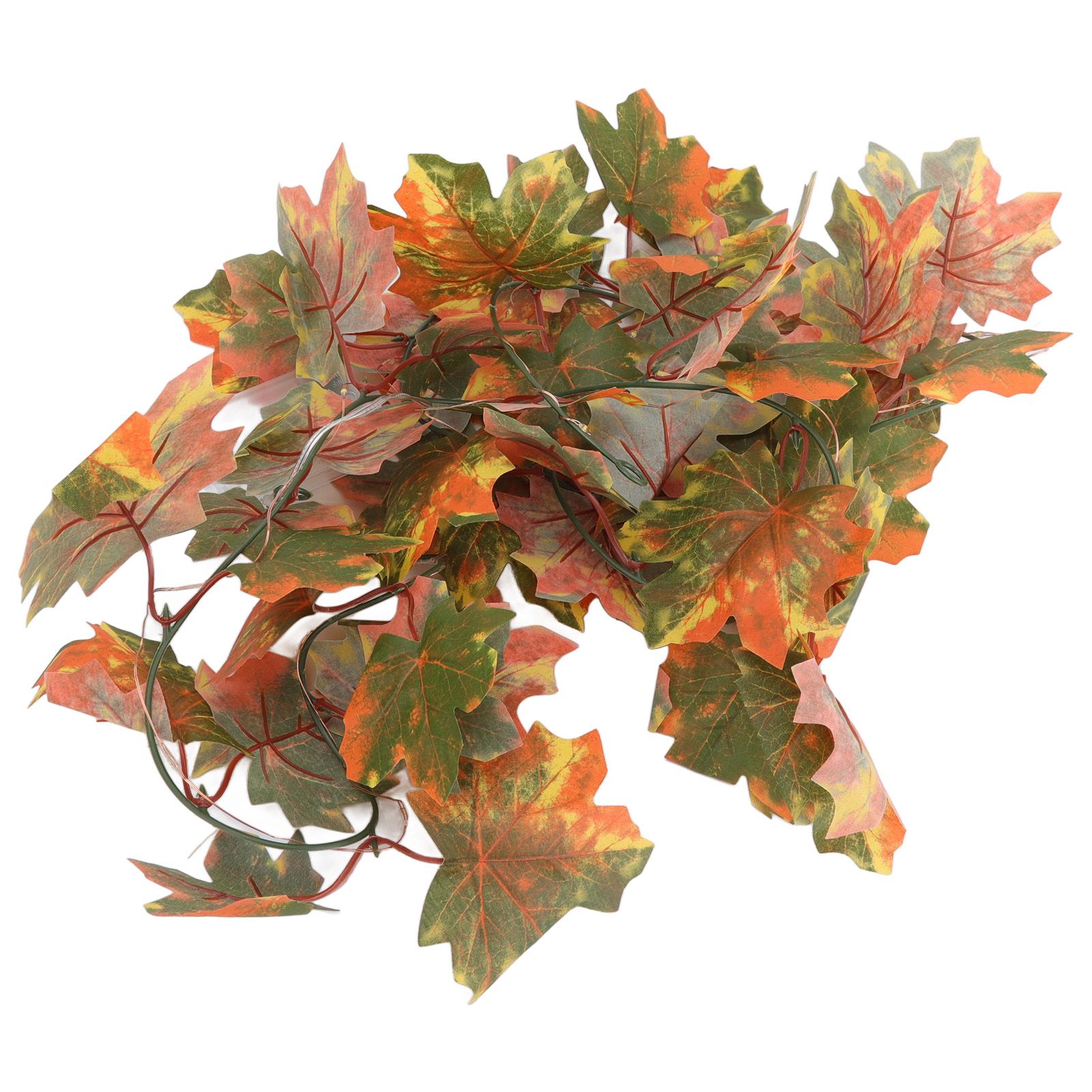 LED Maple Leaves String Light Plastic 2.2m 20LEDs Warm Light Autumn Decoration for Festival Party Garden - Image 4