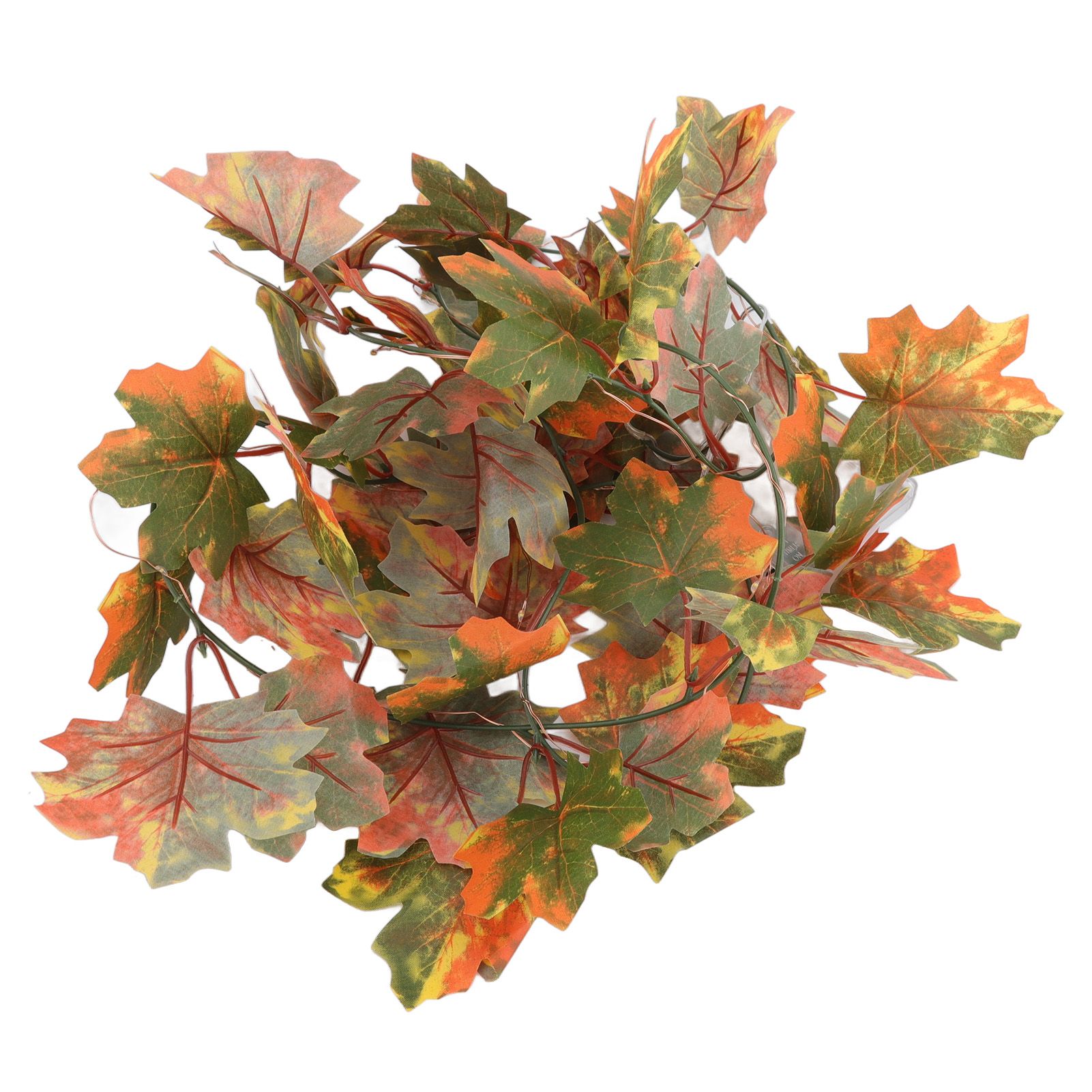 LED Maple Leaves String Light Plastic 2.2m 20LEDs Warm Light Autumn Decoration for Festival Party Garden - Image 7