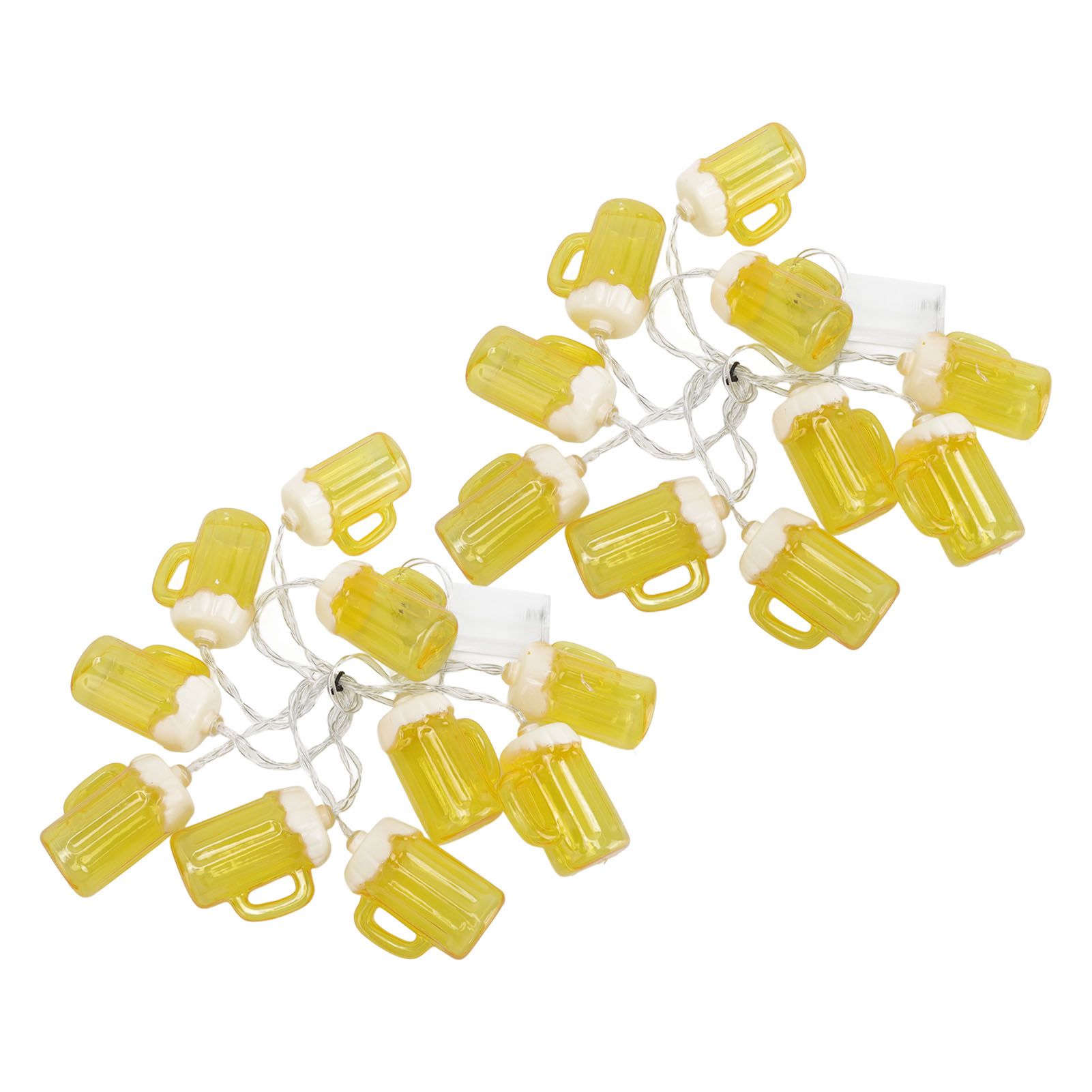 2pcs Beer String Lights 6.5ft 10LED Holiday Party Decorative String Lights for Indoor Outdoor - Image 5