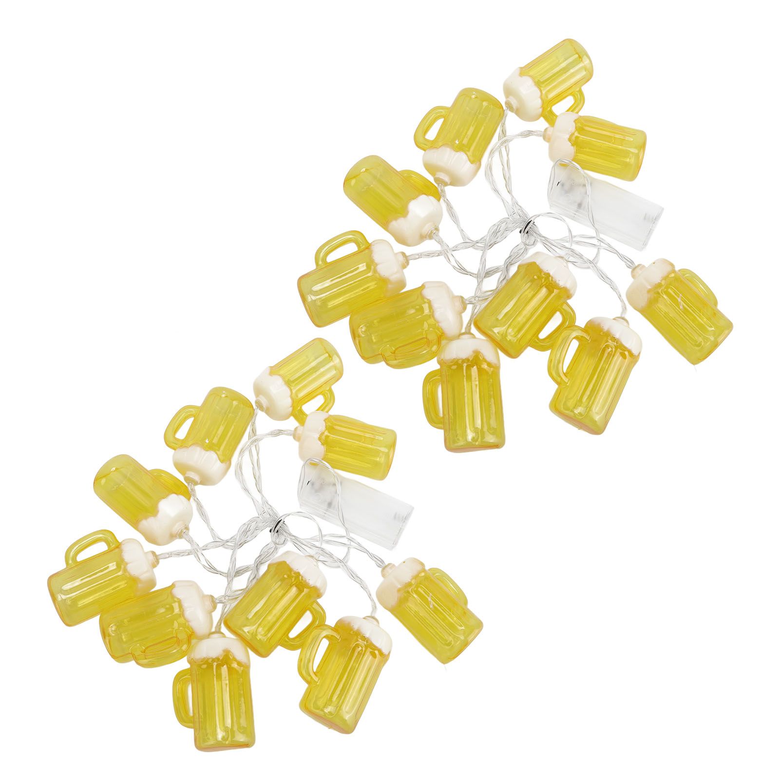 2pcs Beer String Lights 6.5ft 10LED Holiday Party Decorative String Lights for Indoor Outdoor - Image 8