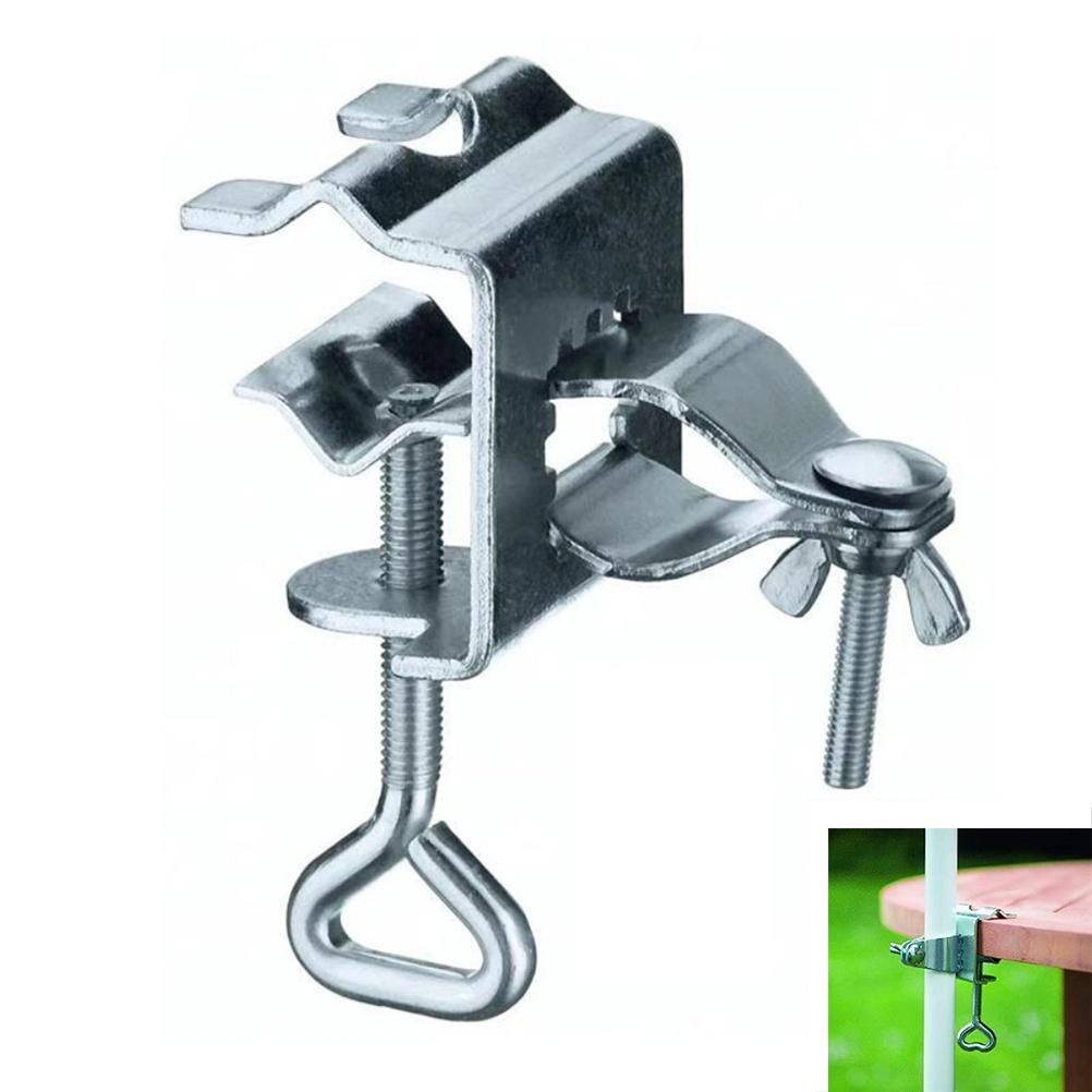 Balcony Umbrella Holder Parasol Table Clamp Patio Beach Umbrella Holder for Parasols 24mm-32mm Diameter - Image 2