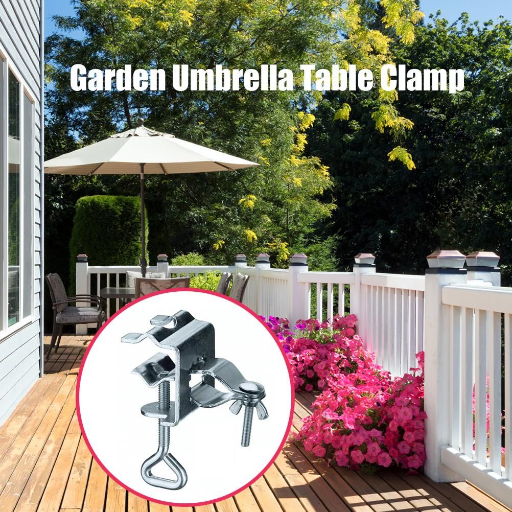 Balcony Umbrella Holder Parasol Table Clamp Patio Beach Umbrella Holder for Parasols 24mm-32mm Diameter - Image 7