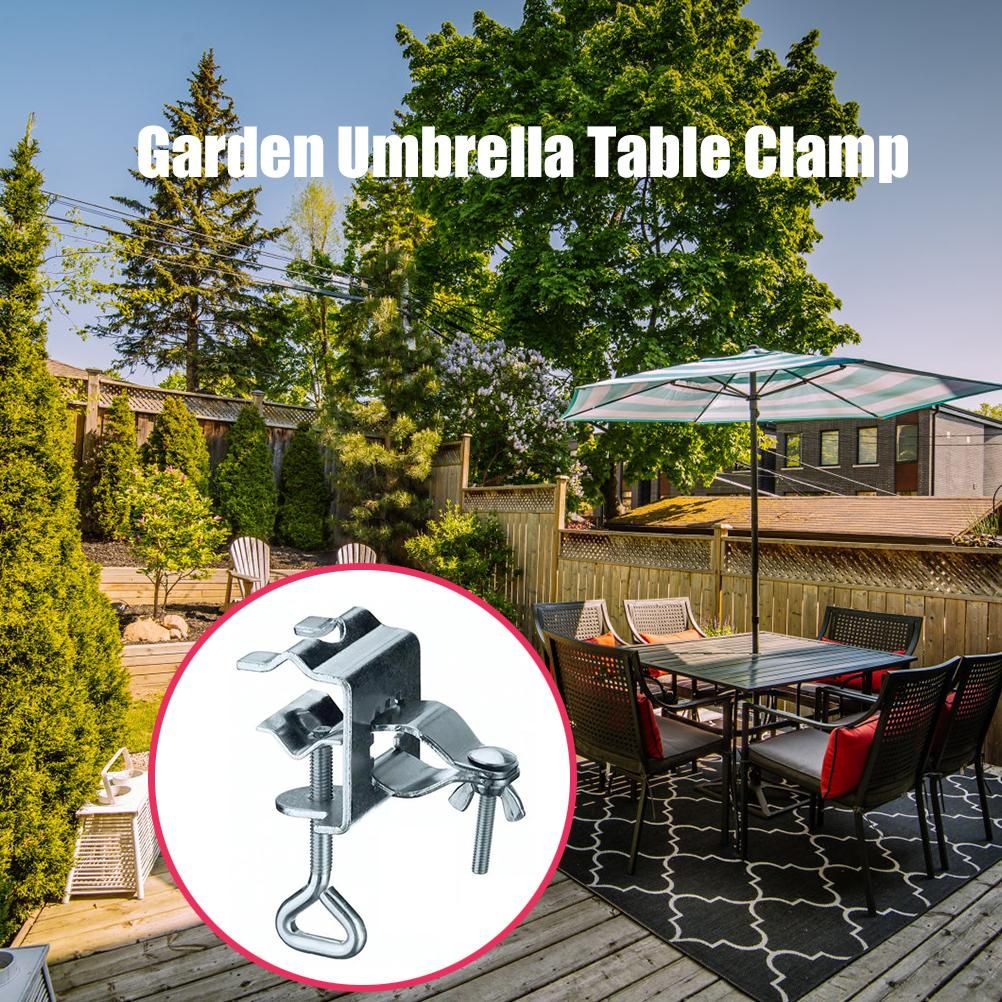 Balcony Umbrella Holder Parasol Table Clamp Patio Beach Umbrella Holder for Parasols 24mm-32mm Diameter - Image 8