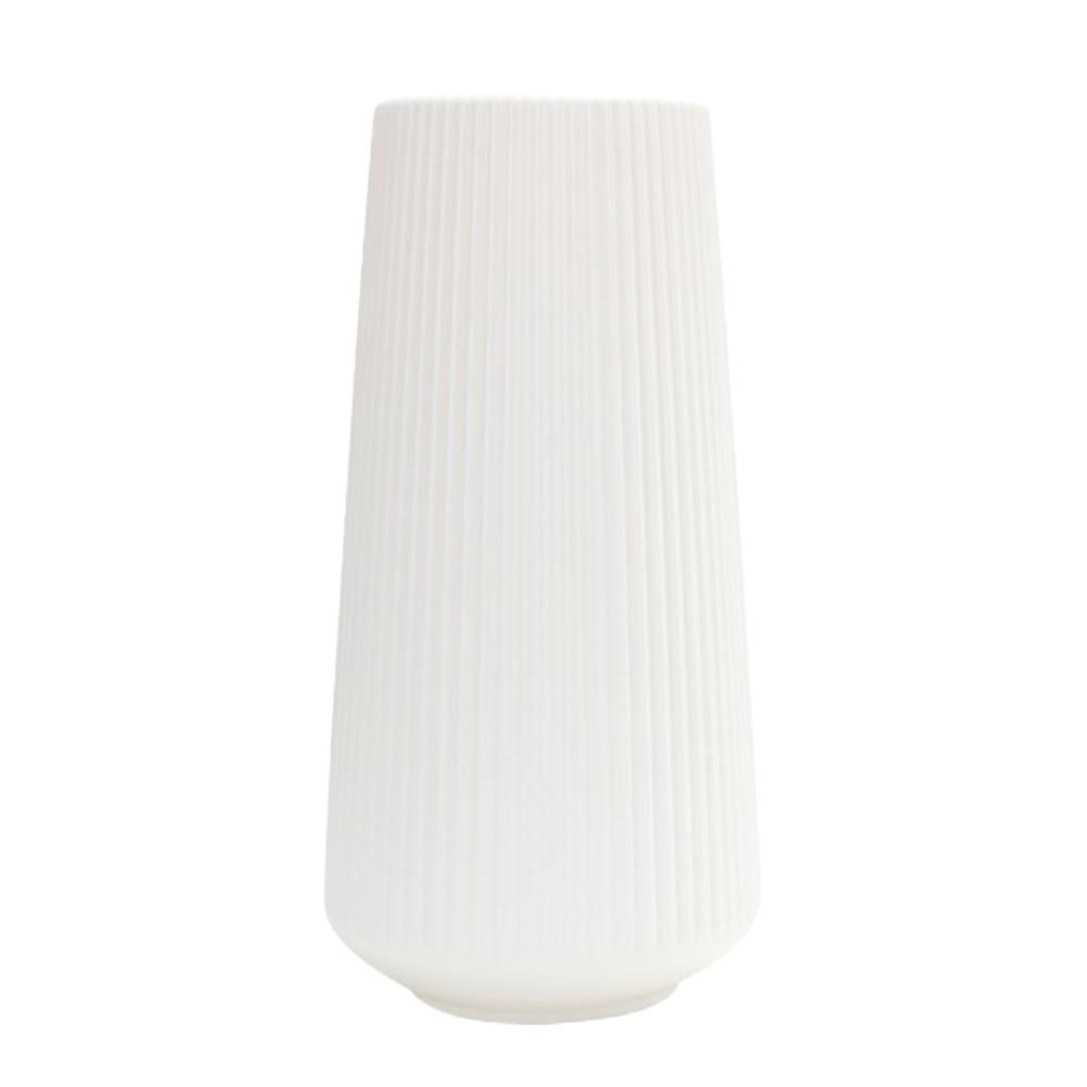 Plastic Flower Vase Modern Decorative Flower Vase for Home Living Room Table Decor - Image 1