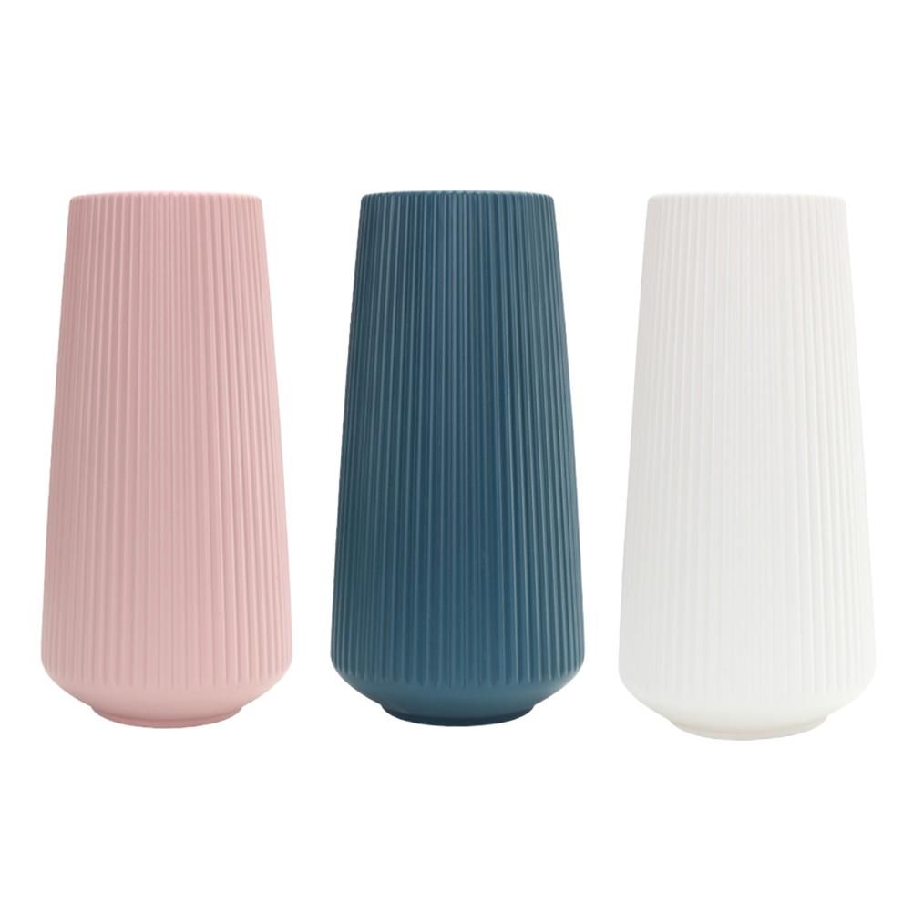 Plastic Flower Vase Modern Decorative Flower Vase for Home Living Room Table Decor - Image 7