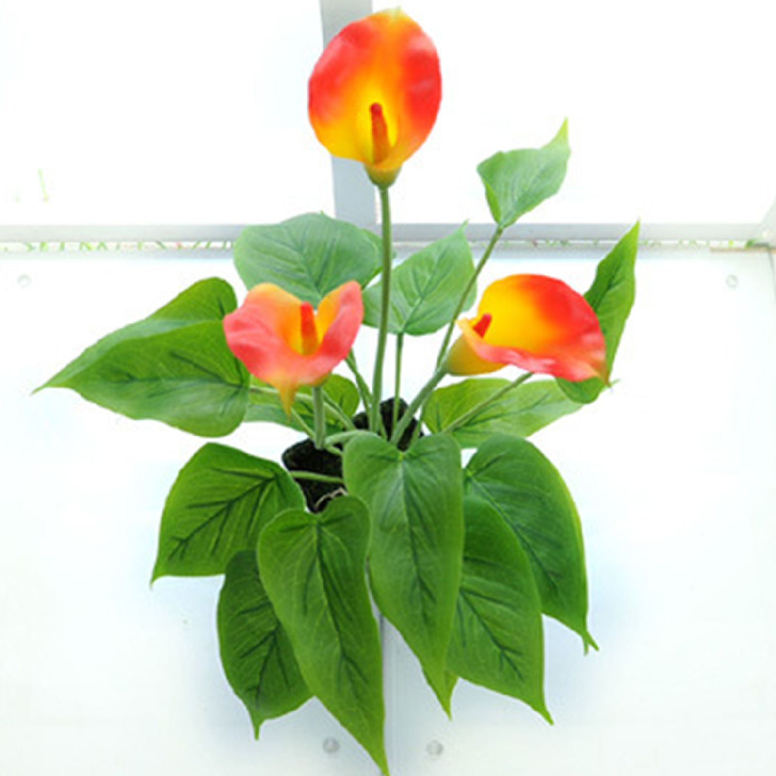 Artificial Flower Living Room Decorative Flowers Plastic Flowers Simulation Potted Plant Ornaments Fake Flower - Image 4