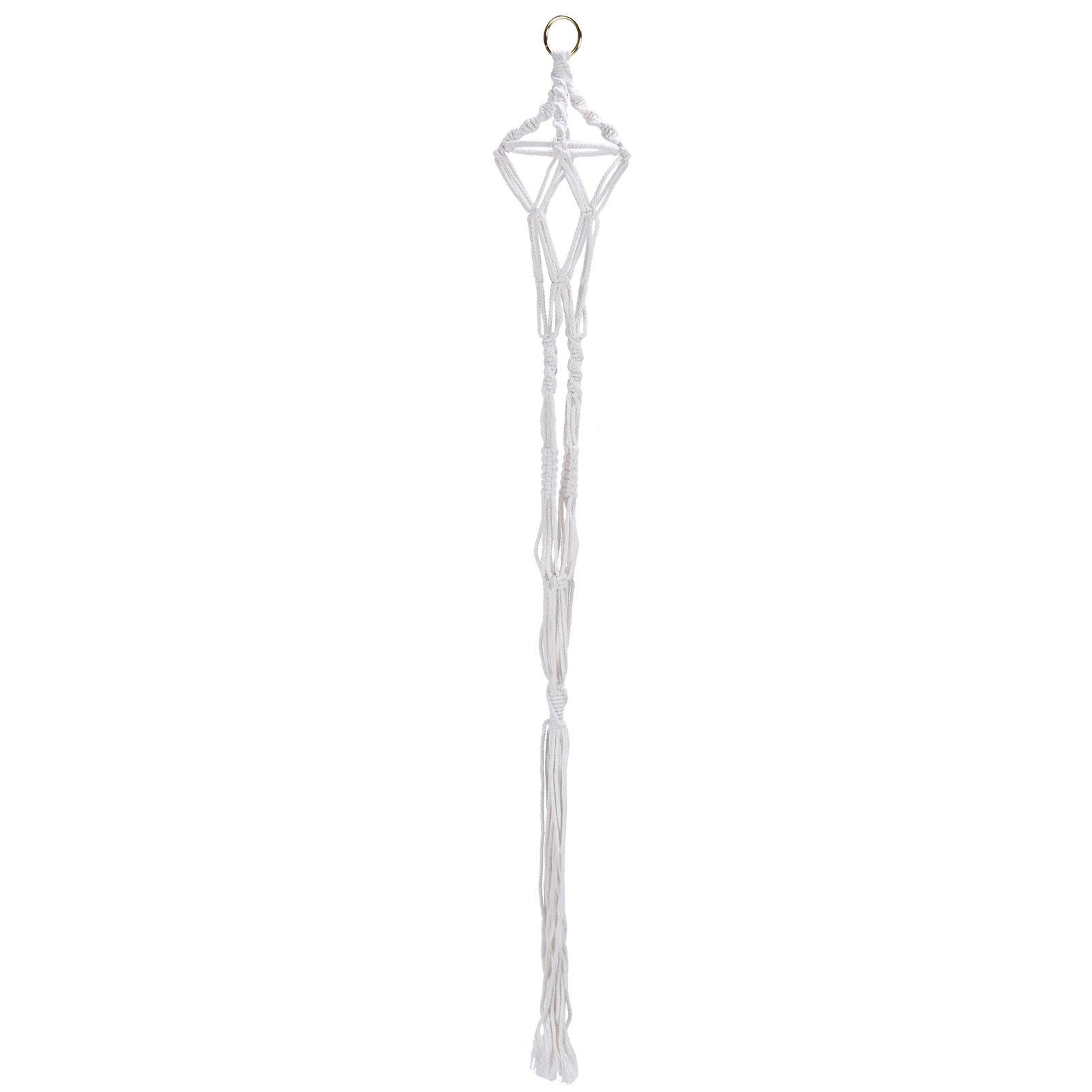 Household Plant Flower Pot Hanger Garden Hanging Basket Holder Indoor Outdoor Decor - Image 1
